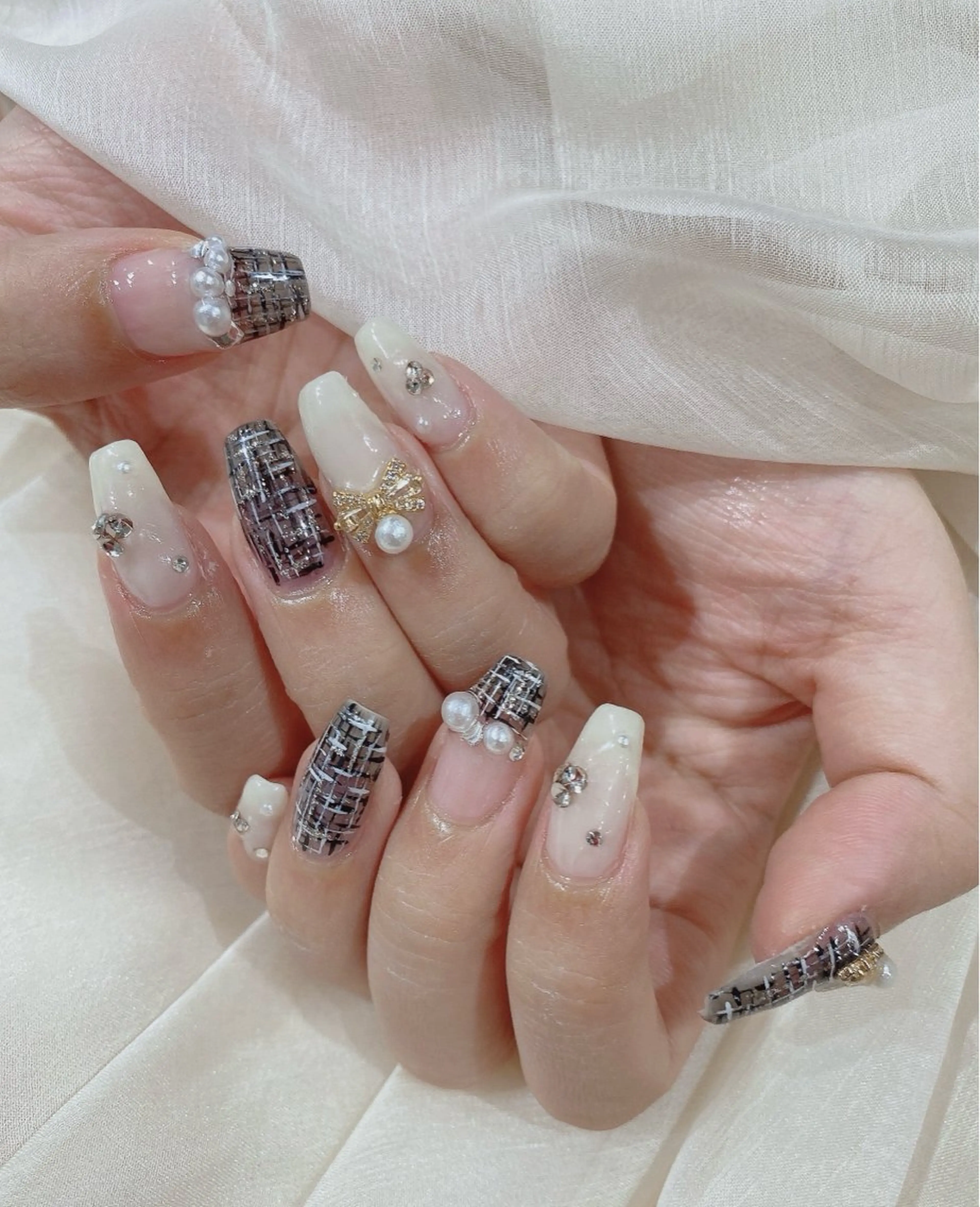 ミディアム JNA認定講師🌸 RIEのネイルデザイン