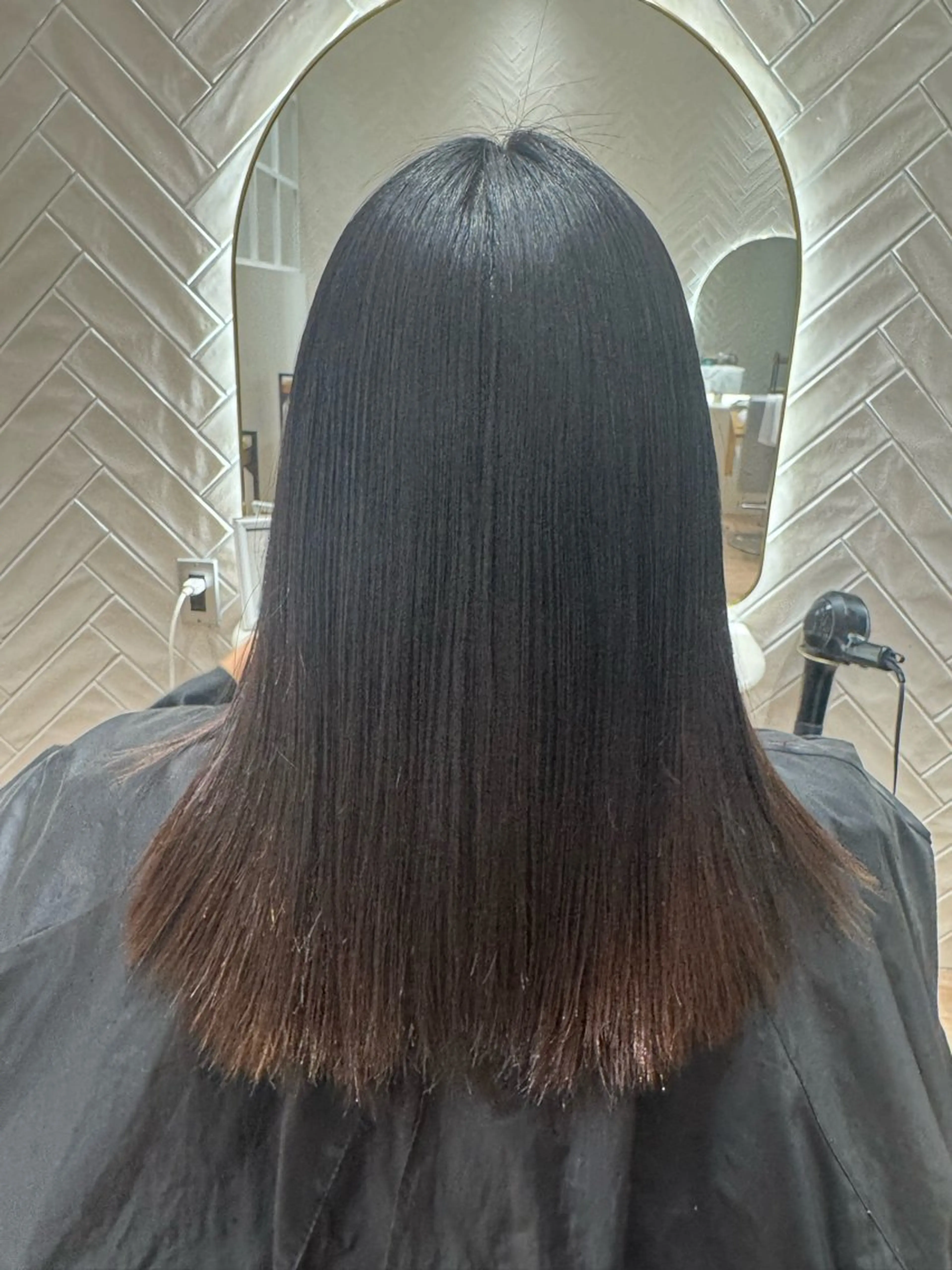 ミディアム 縮毛矯正 カット 縮毛矯正 TAMMY武蔵小杉所属・河添 麗菜のヘアスタイル