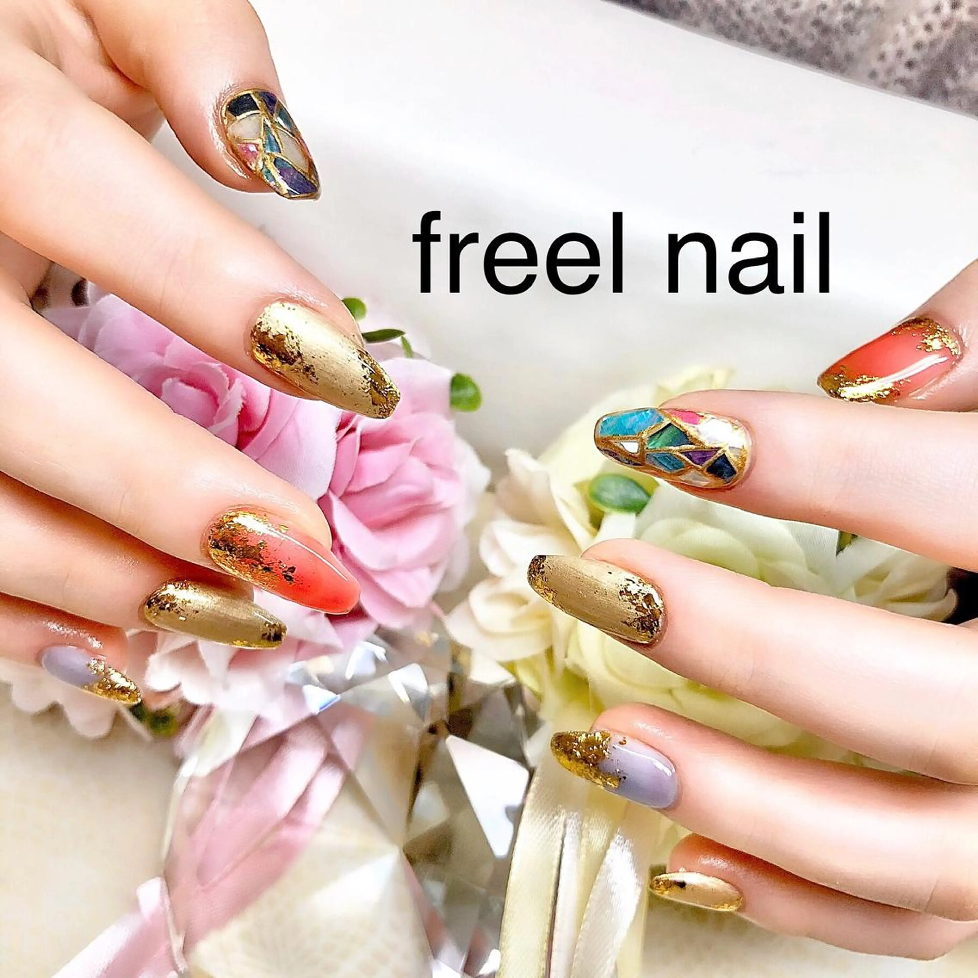 ネイル ハンドネイル freel Beautyのネイルデザイン