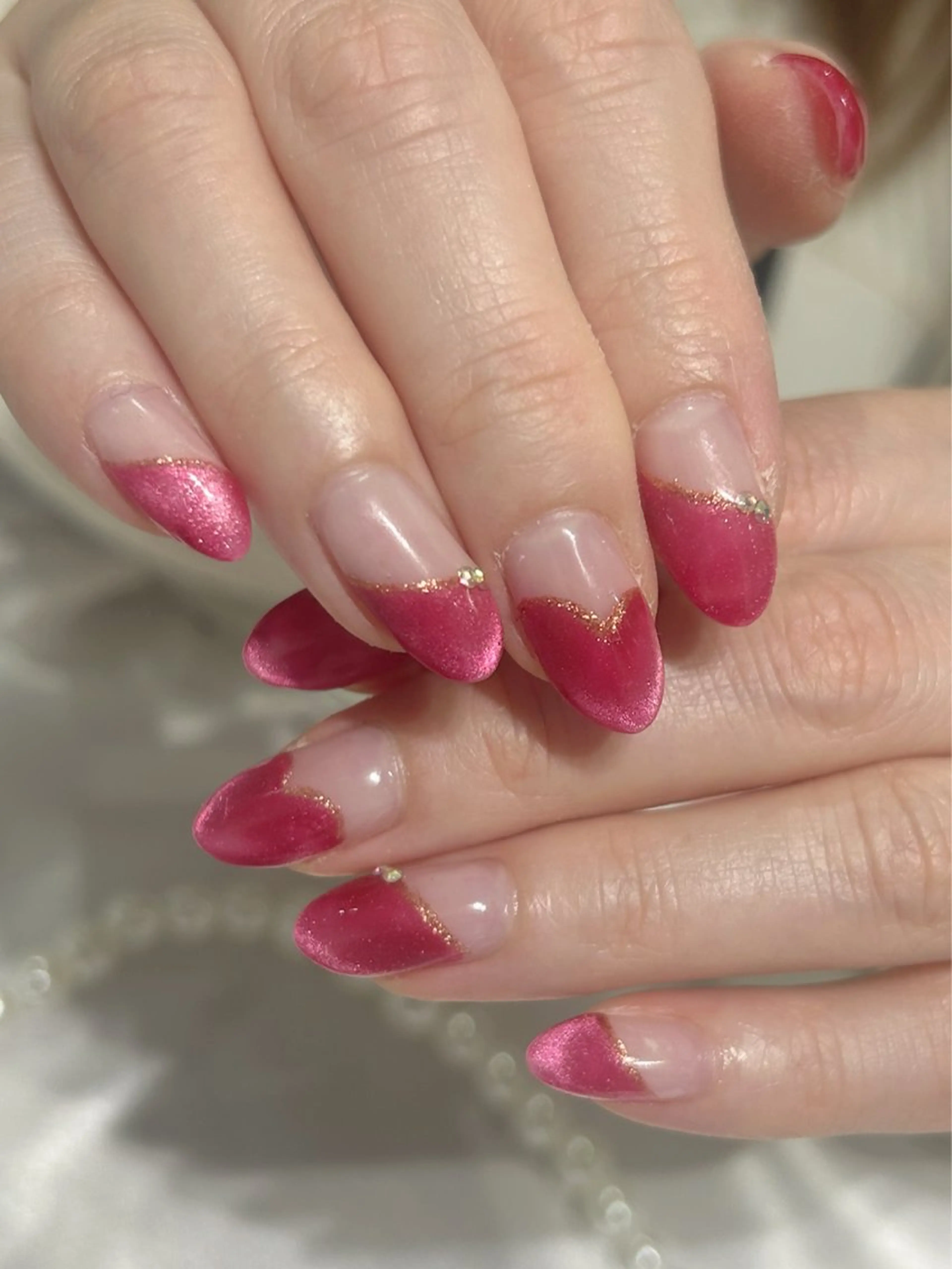 ネイル ハンドネイル はあとねいる筑紫口店 Hitomiのネイルデザイン