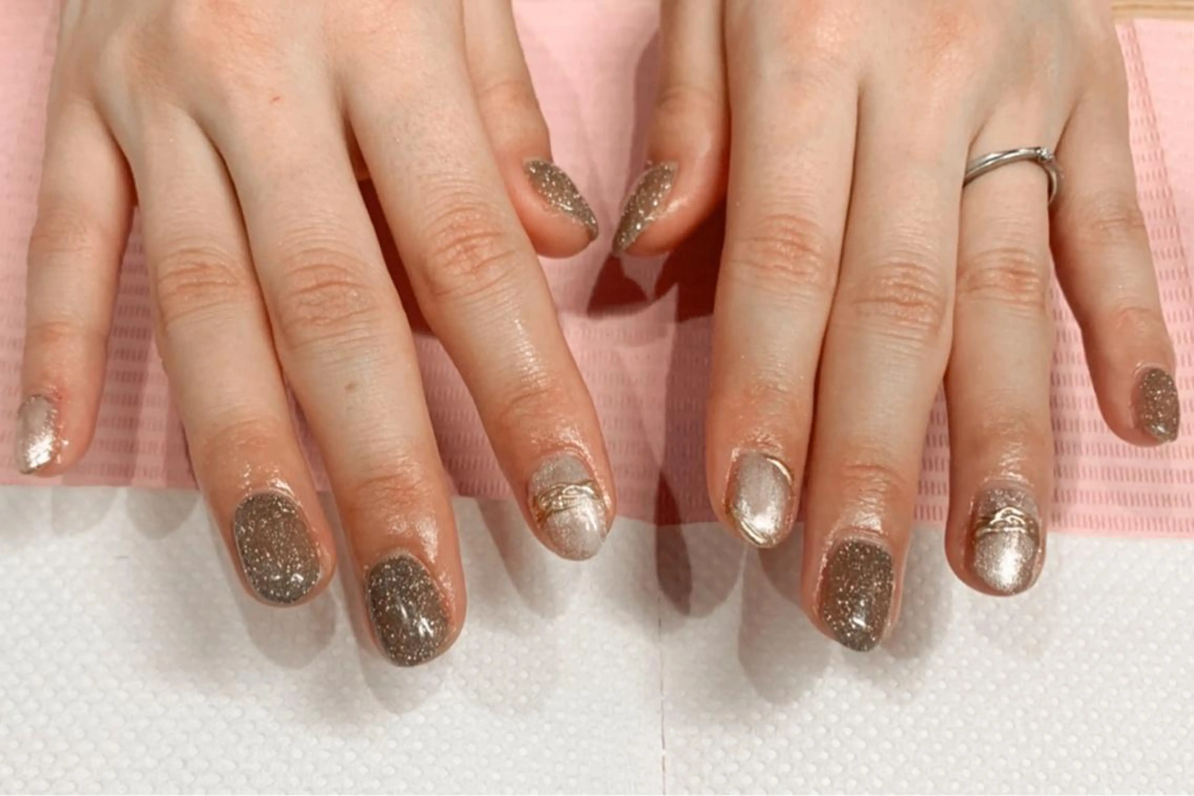 ネイル ハンドネイル 長谷川 奈緒美のネイルデザイン