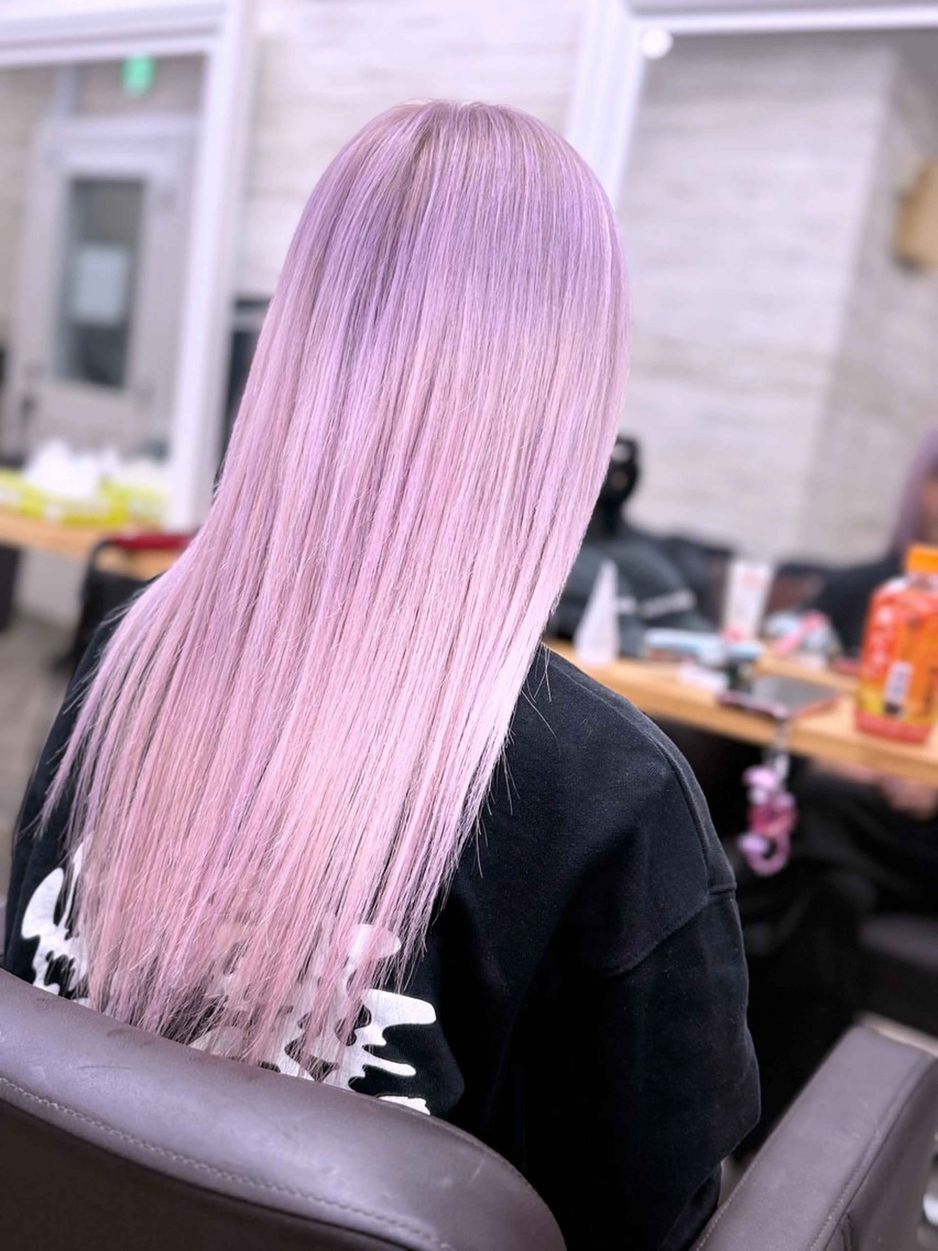 セミロング ヘアカラー 北沢 隆のヘアスタイル