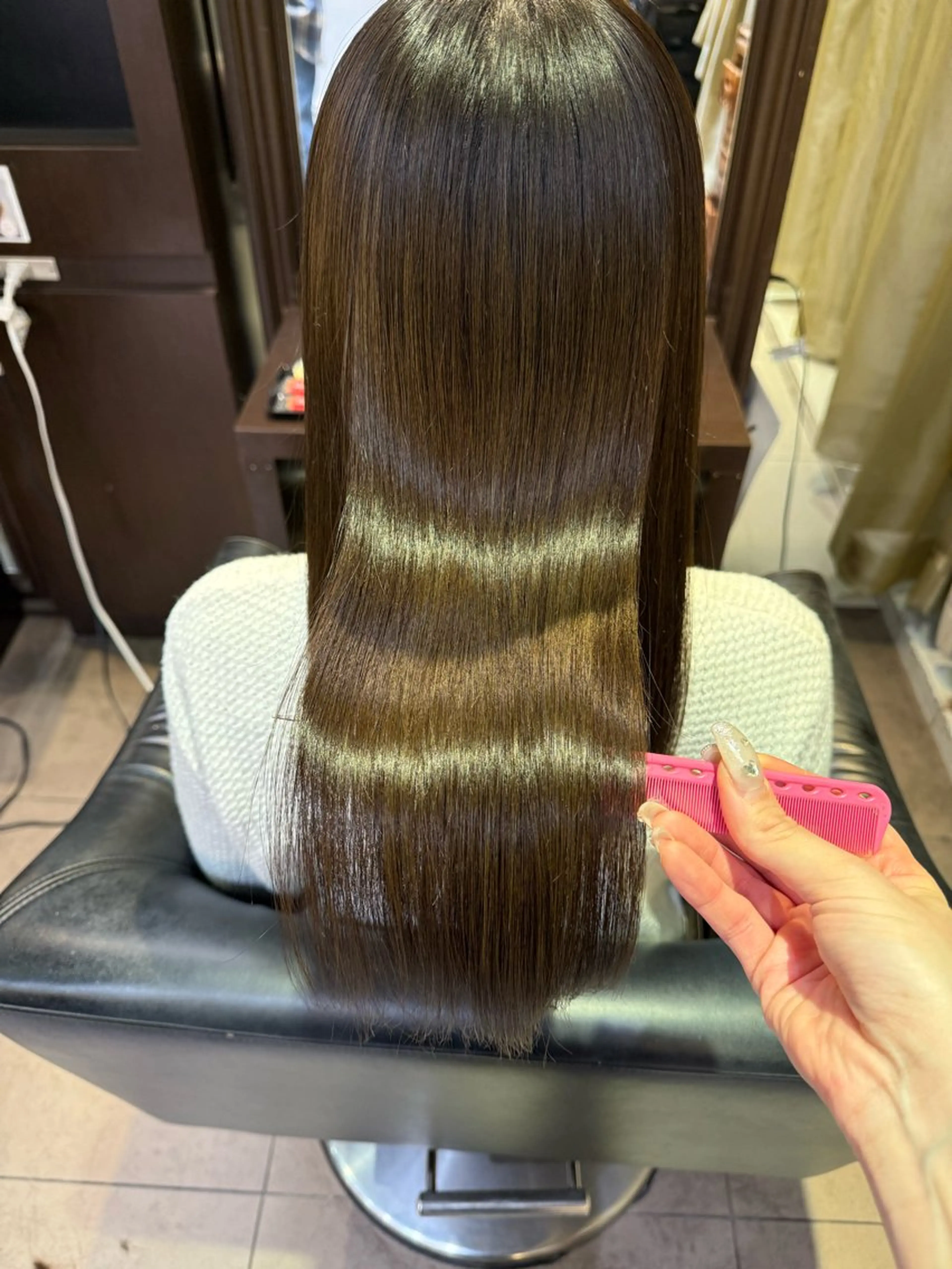 ロング トリートメント 【髪質改善💎韓国風 レイヤー🌷】山川のヘアスタイル