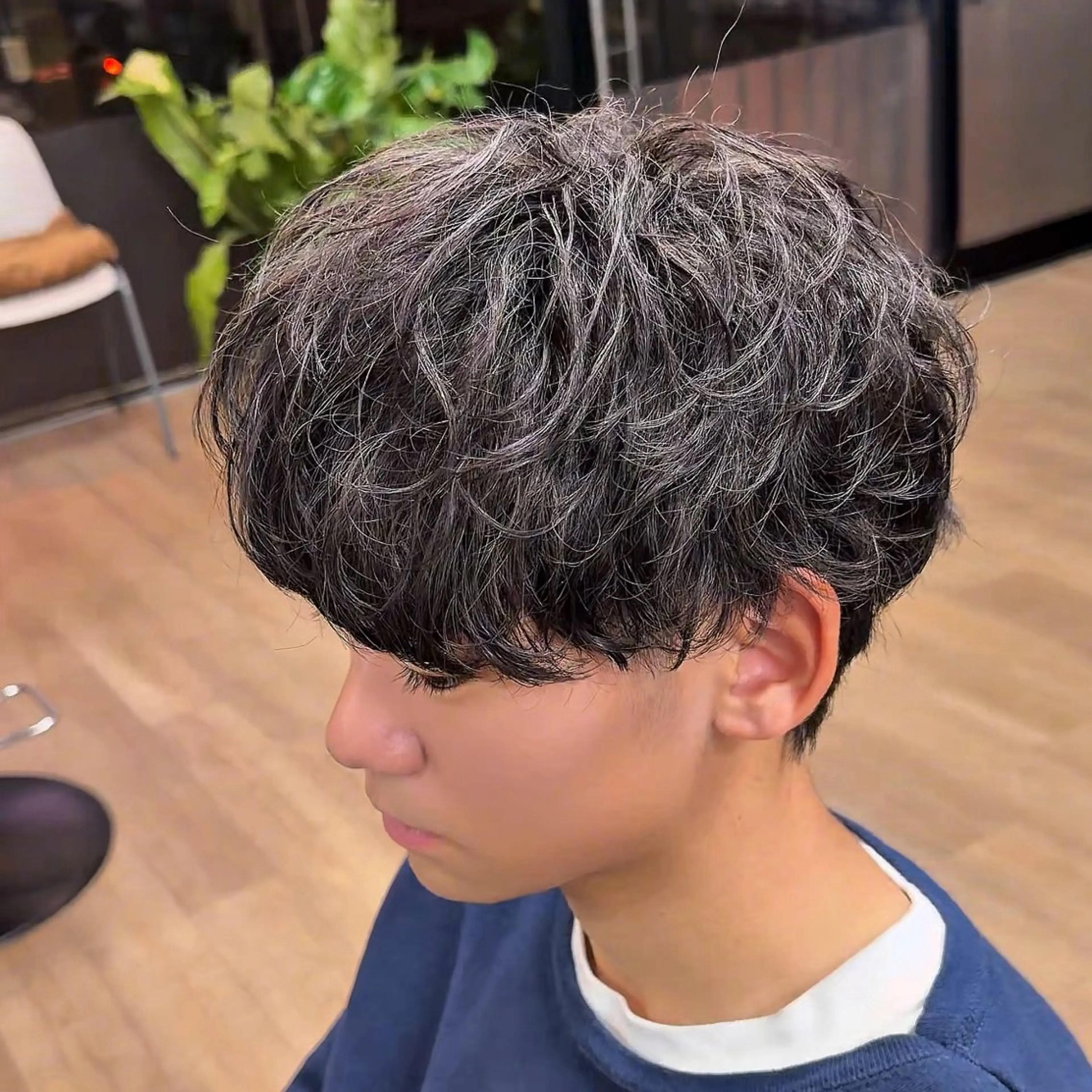 【パーマしちゃおうぜ❗️】カット✖️シャドウパーマ🔥の写真