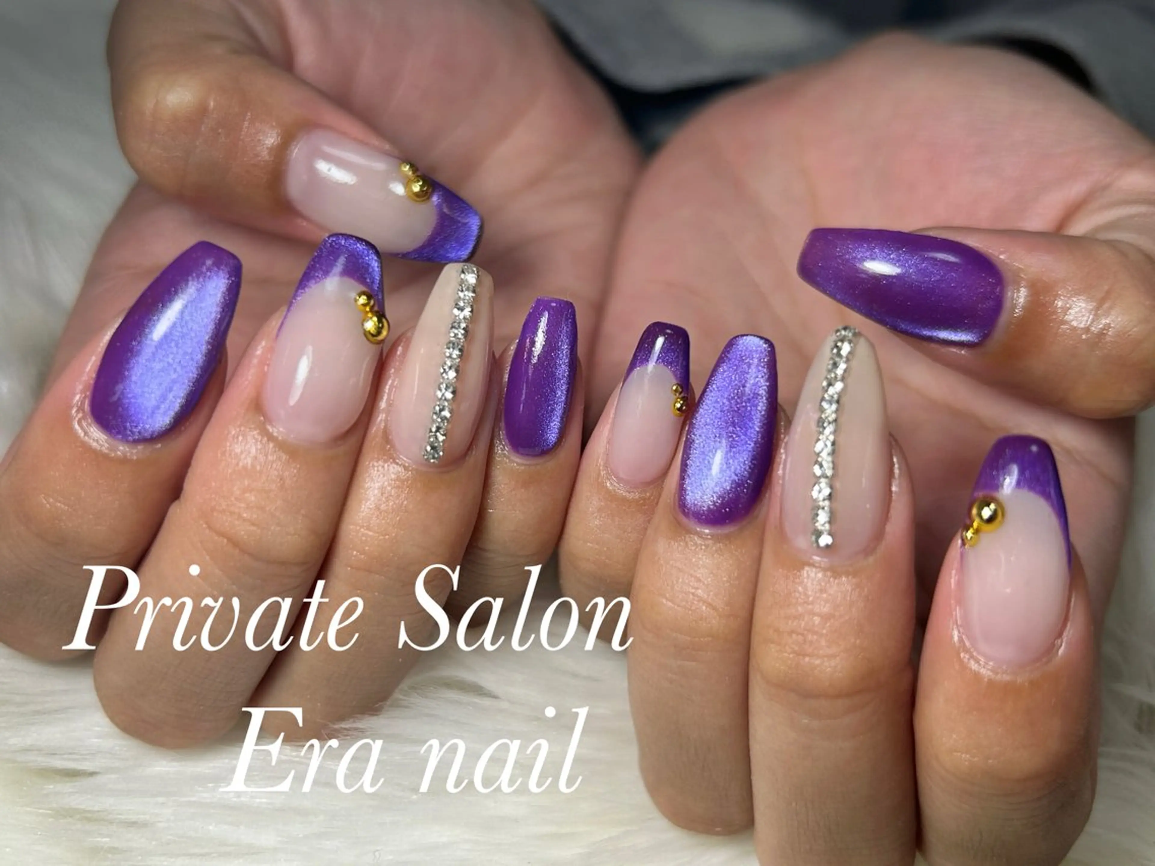 ネイル 持ち込み ハンドネイル Era nailのネイルデザイン