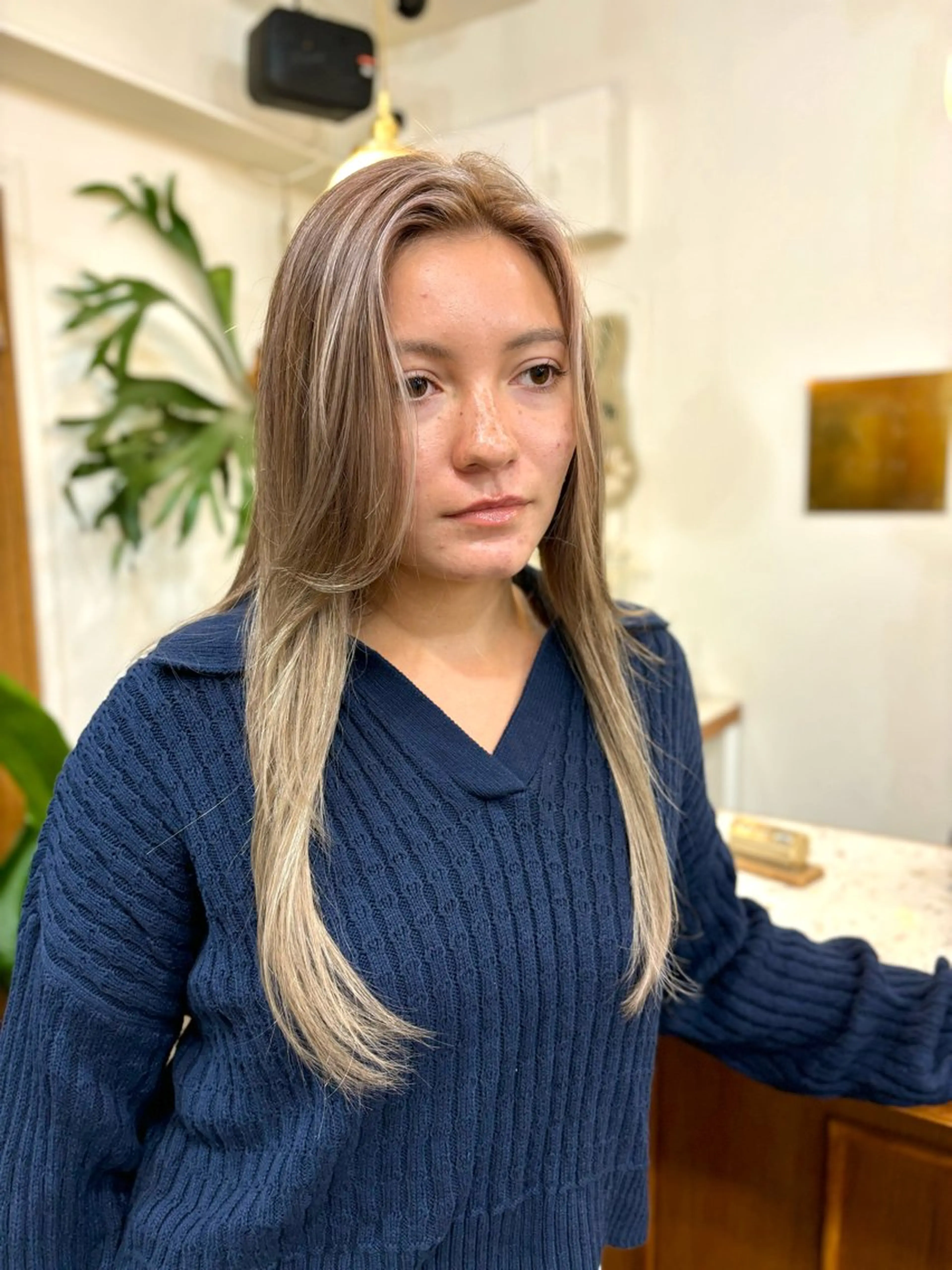 ロング カラー バレイヤージュ ブリーチ ハイライトカラー ハイトーンカラー ハイライト カット ヘアカラー トリートメント ayano🫧 《CIEN》のヘアスタイル