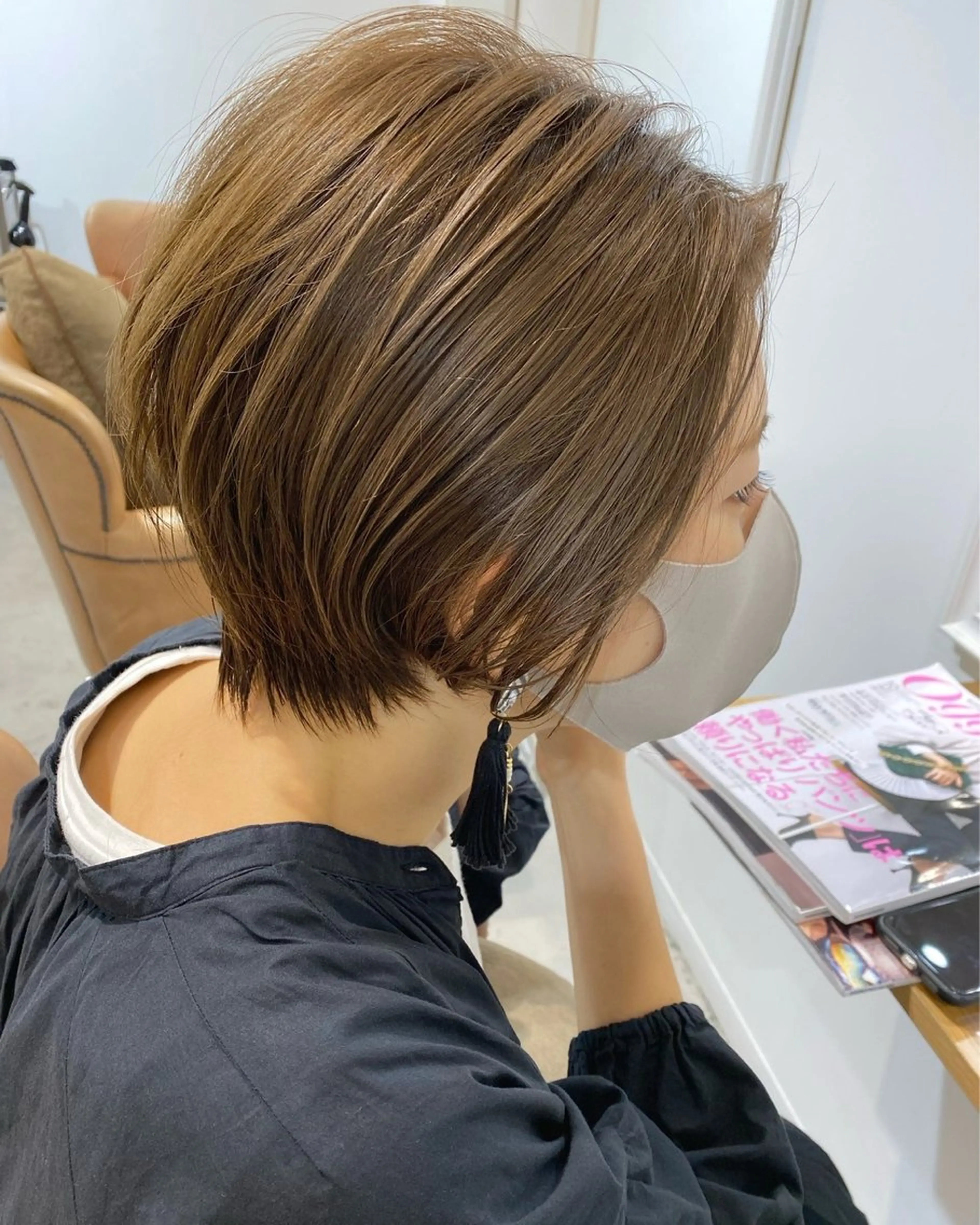 ショート 尾崎 七海のヘアスタイル