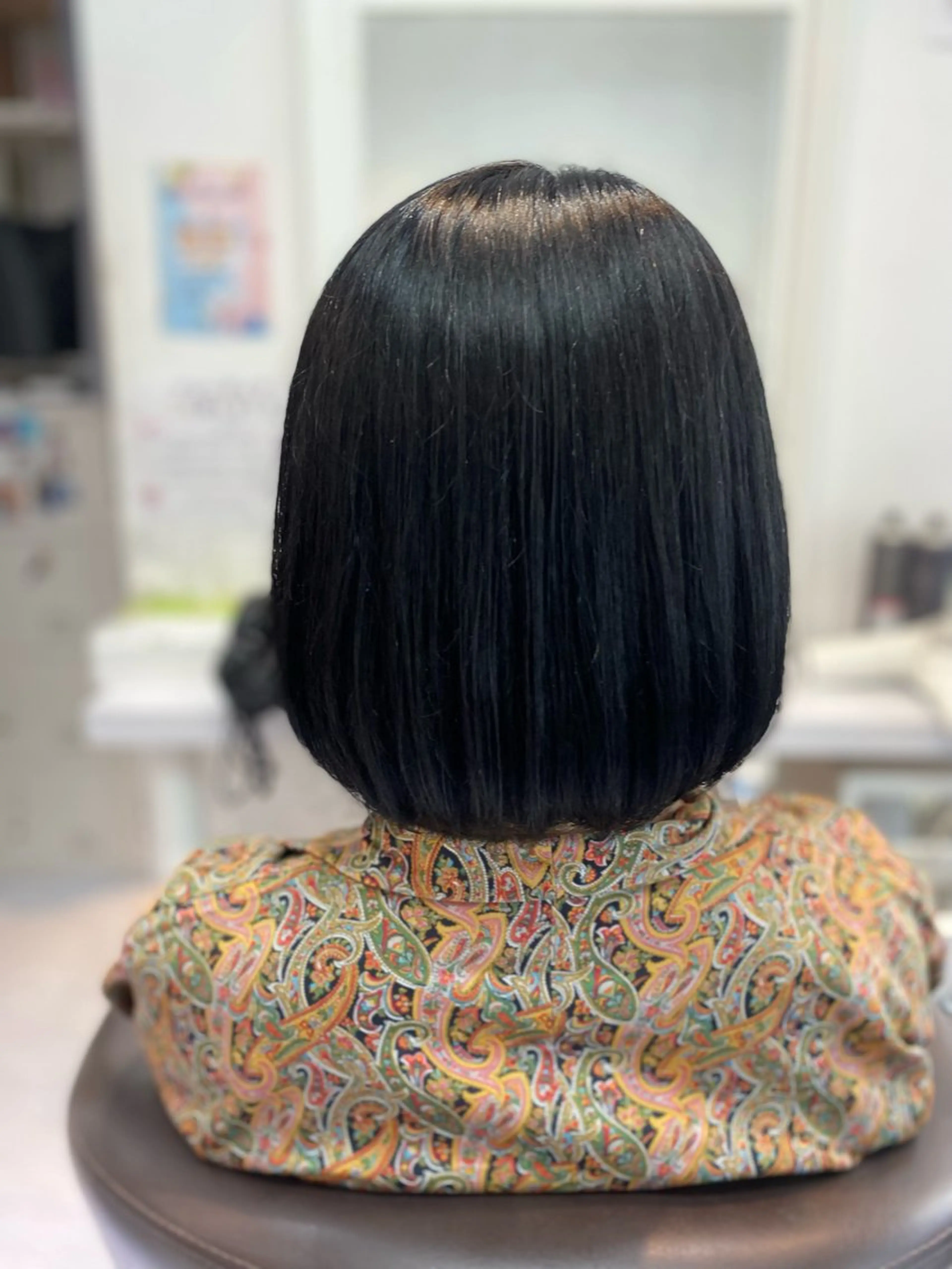 ミディアム ボブ ヘアカラー tatsuya新宿 縮毛矯正/髪質改善のヘアスタイル