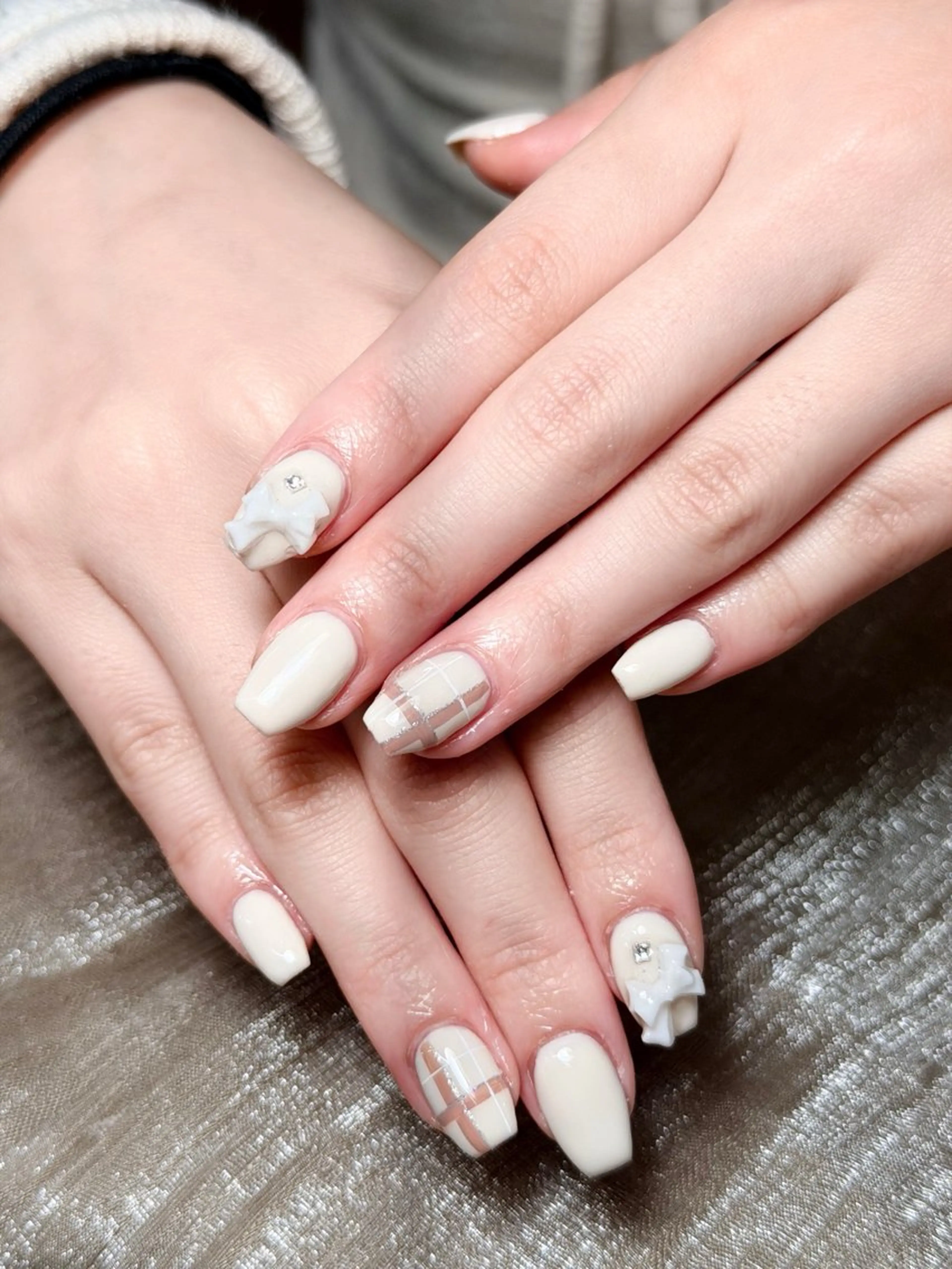 ネイル フットネイル フレンチネイル グラデーション 韓国ネイル マグネットネイル ハンドネイル アミ ちゃんのネイルデザイン