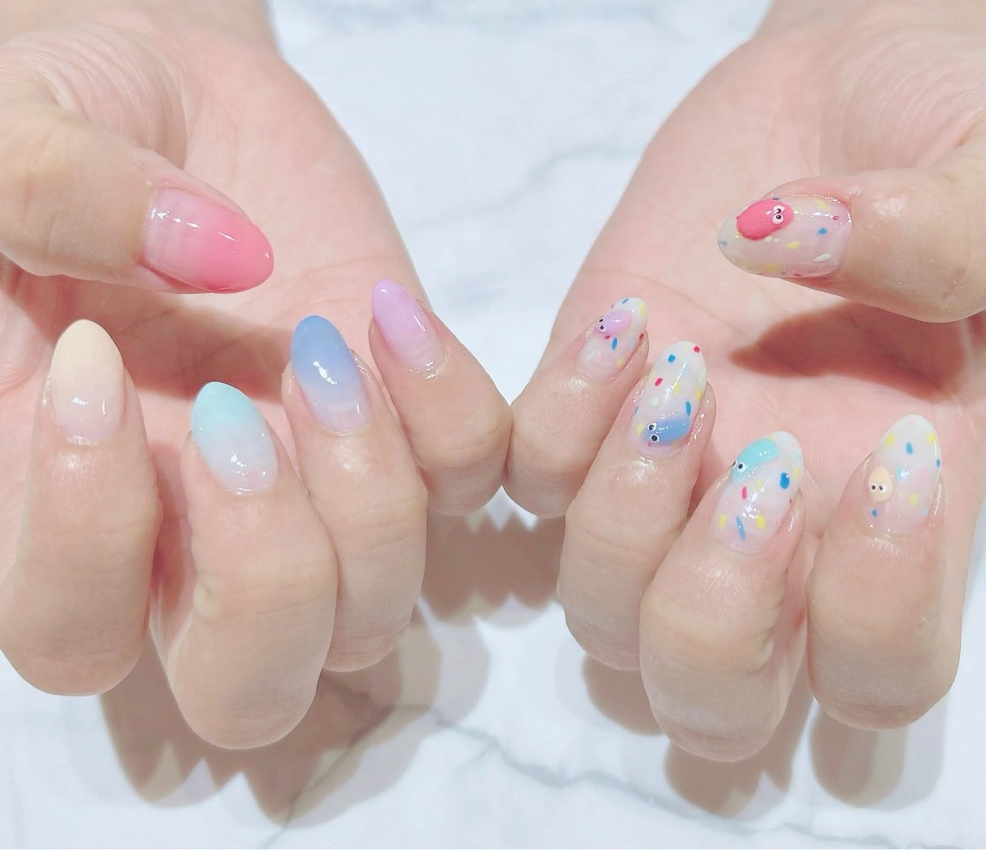 ネイル 持ち込み ネイルサロン Belleのネイルデザイン