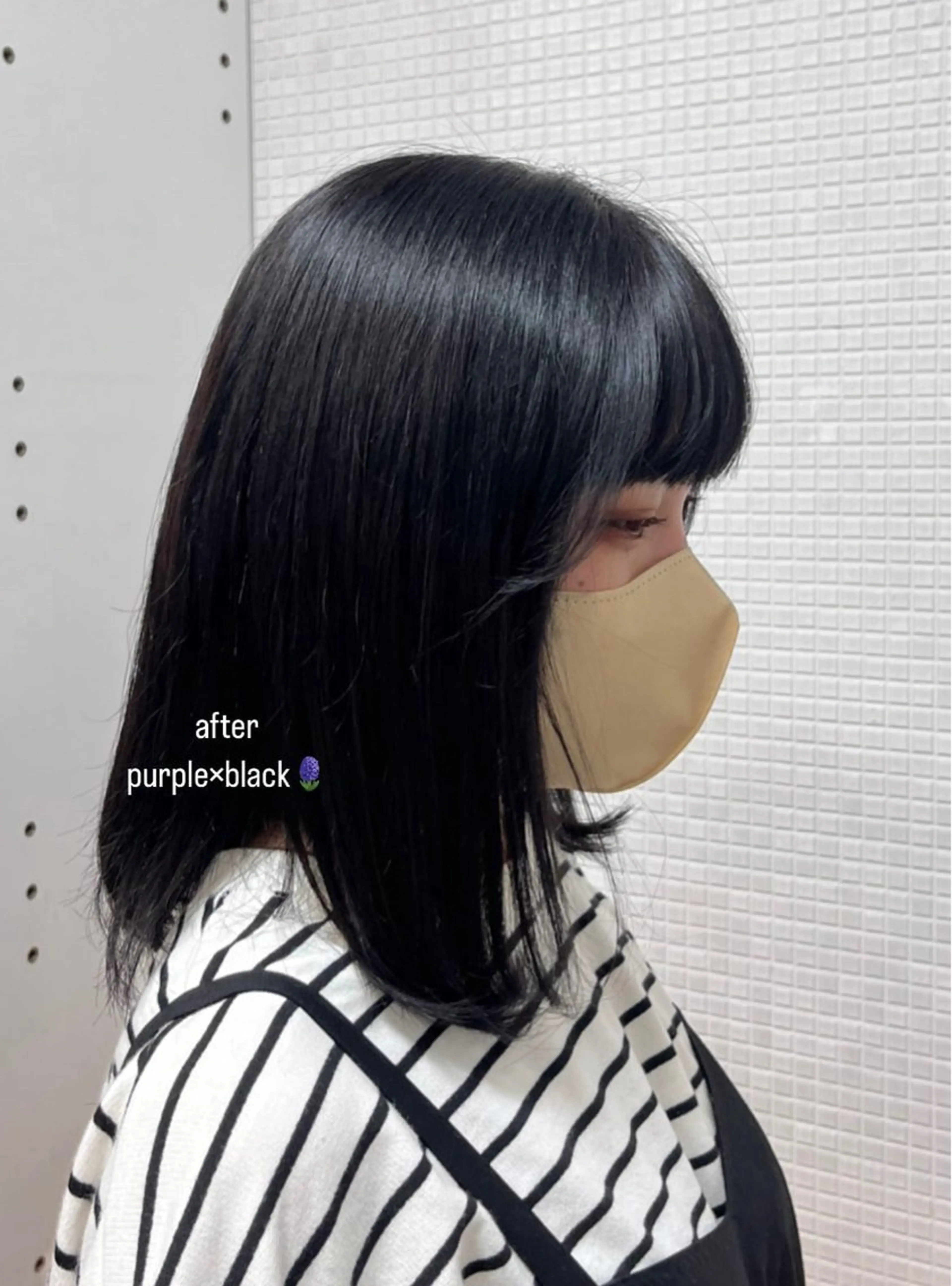 カラー カット ヘアカラー 竹口 莉央のヘアスタイル
