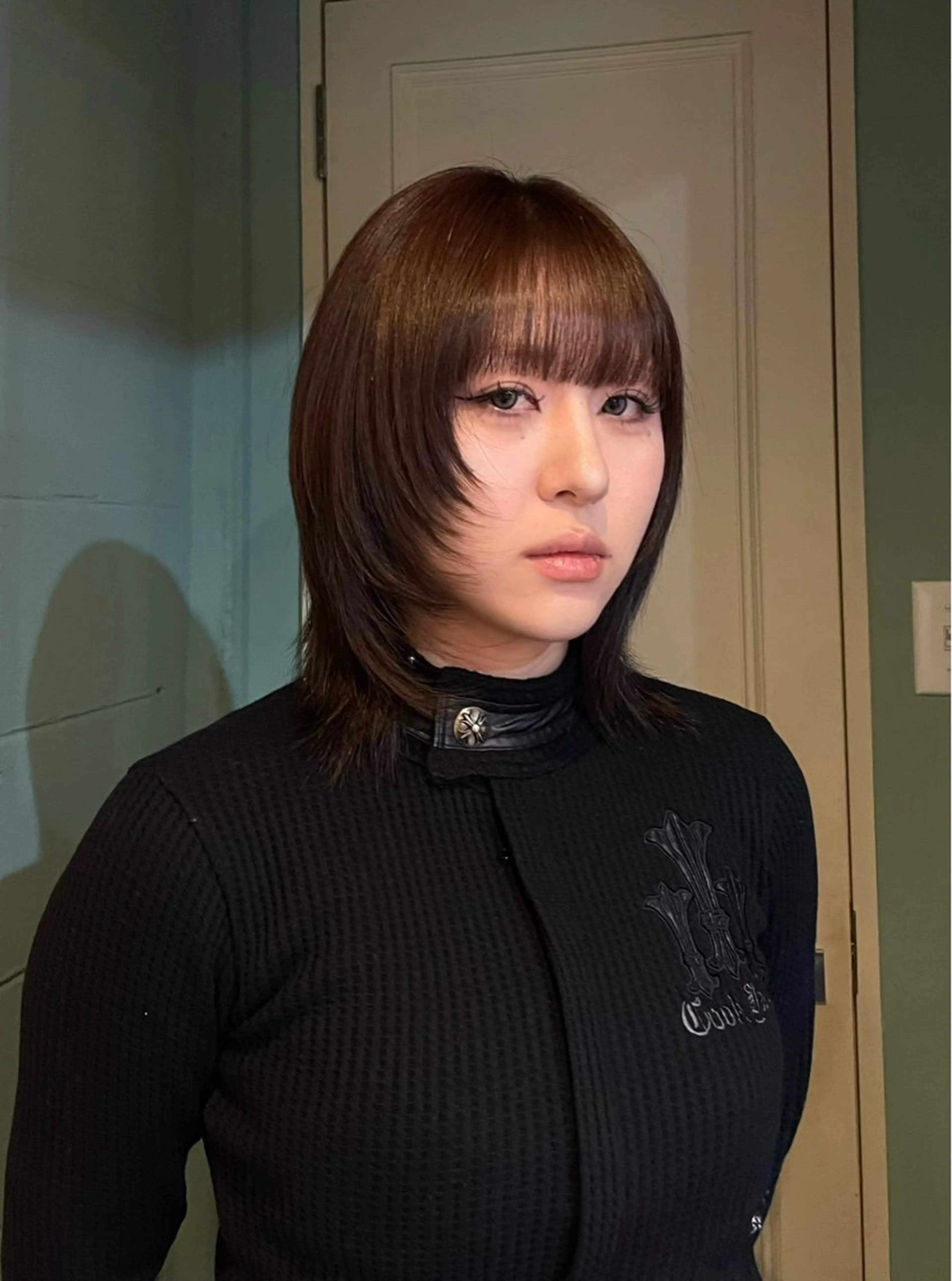 ミディアム ヘアカラー ﾁｶｼﾂ.ｾﾞﾝ/ ﾌｳｶのヘアスタイル