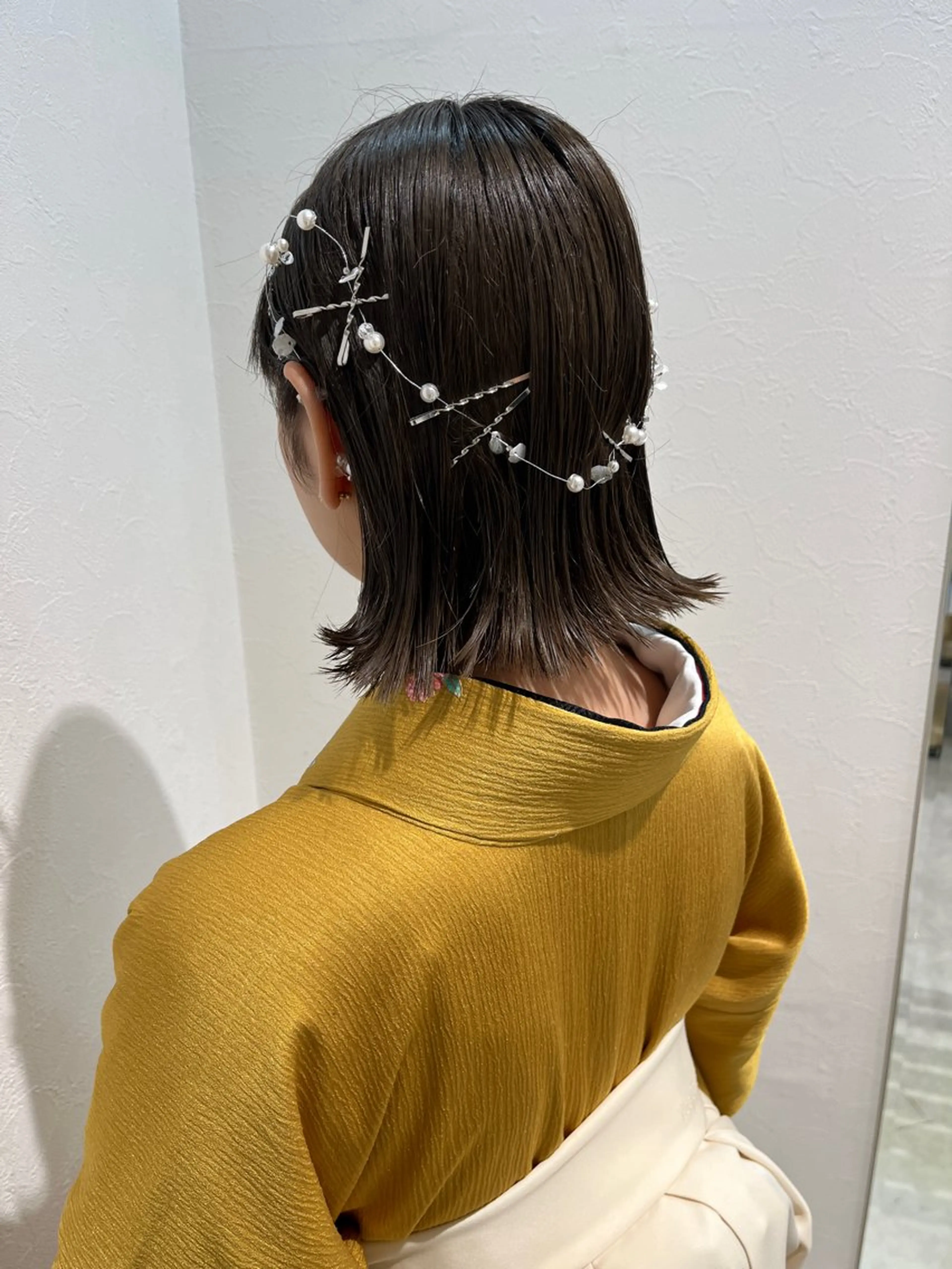 ショート ヘアアレンジ 卒業式のヘアスタイル 茂木 あゆかのその他イメージ