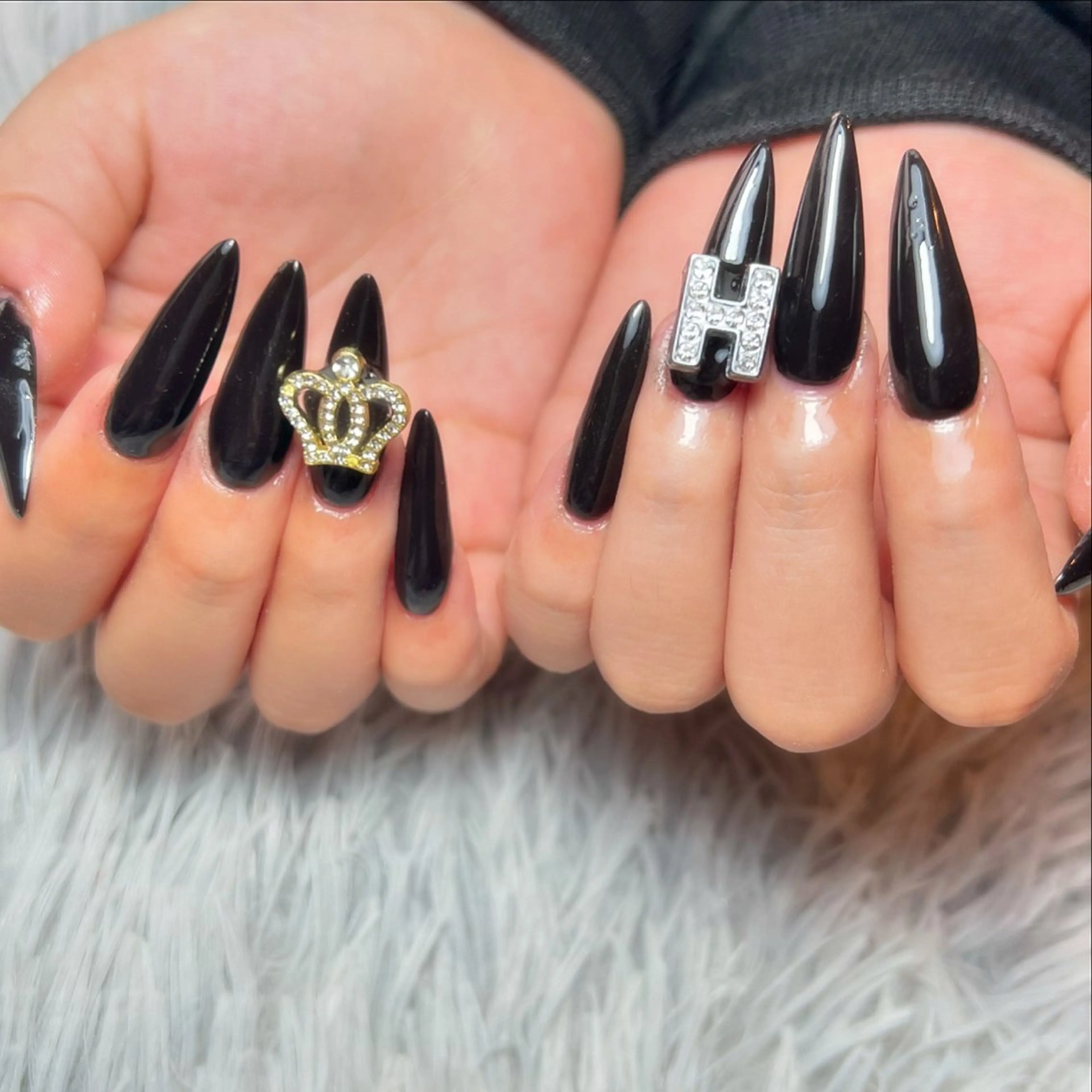 ネイル ワンカラーネイル スカルプネイル ハンドネイル シェヌネイル JURAのネイルデザイン