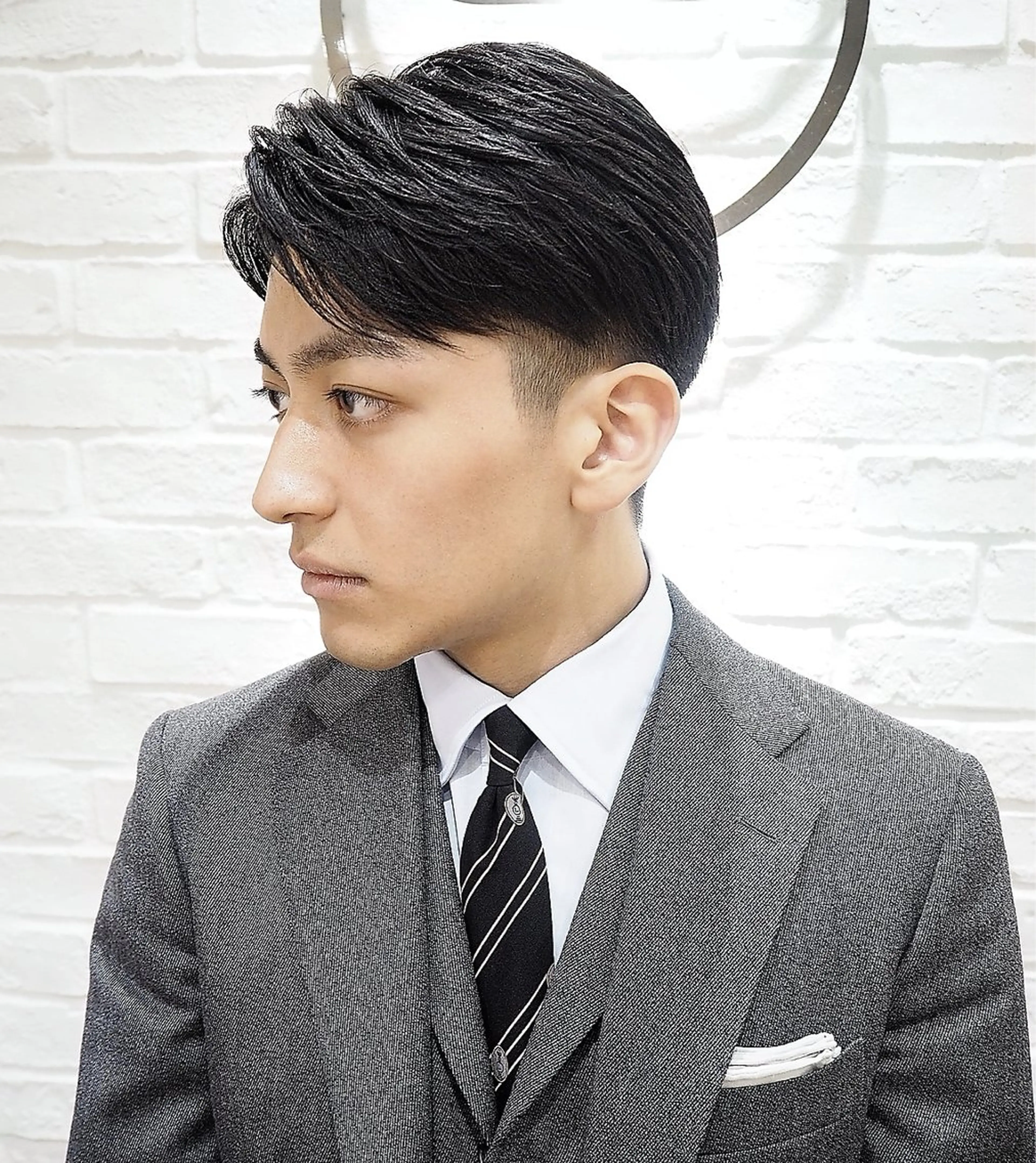 ミディアム メンズ 樋口 心音のヘアスタイル