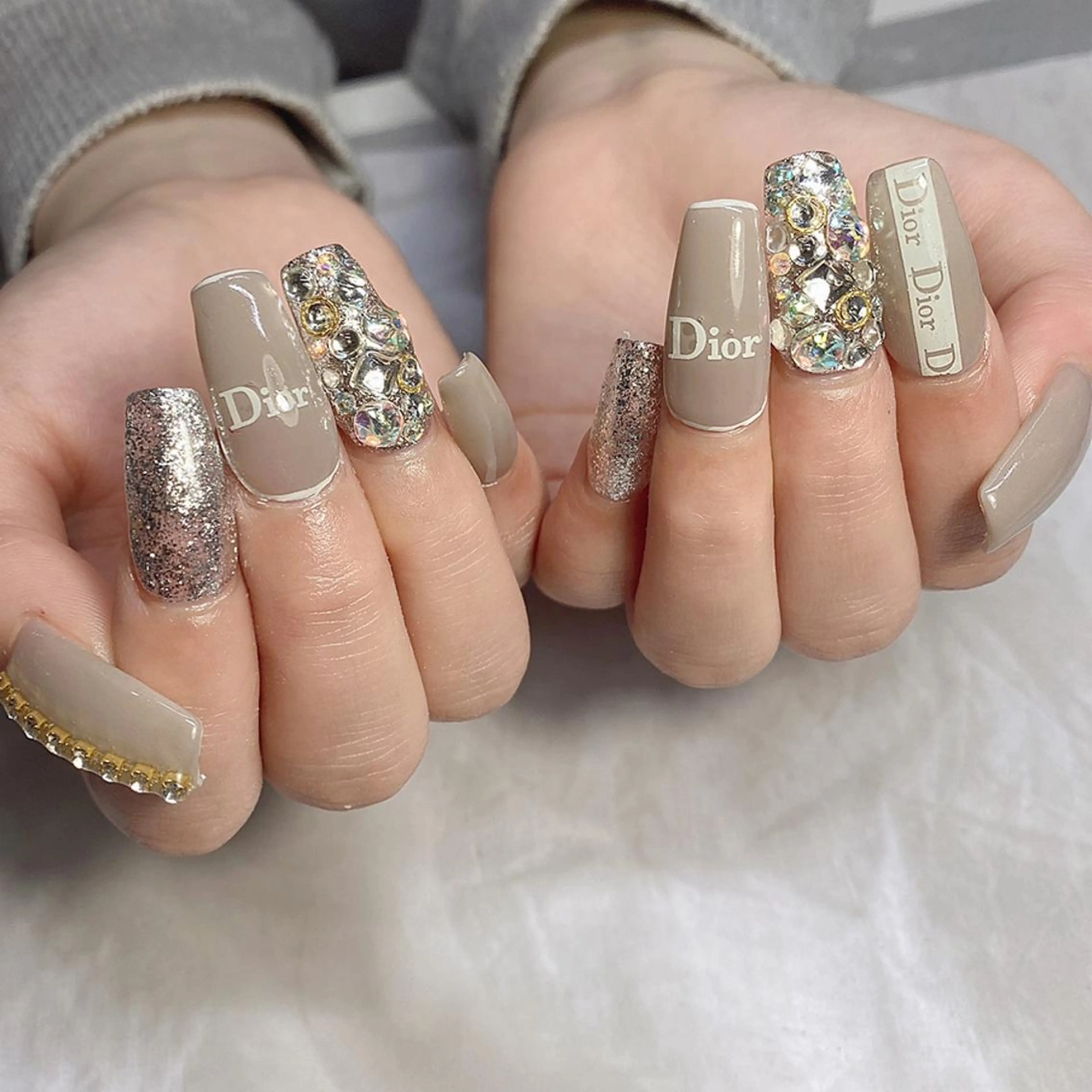 ネイル アートネイル 韓国ネイル RiLion💗 Risa🦋💜のネイルデザイン