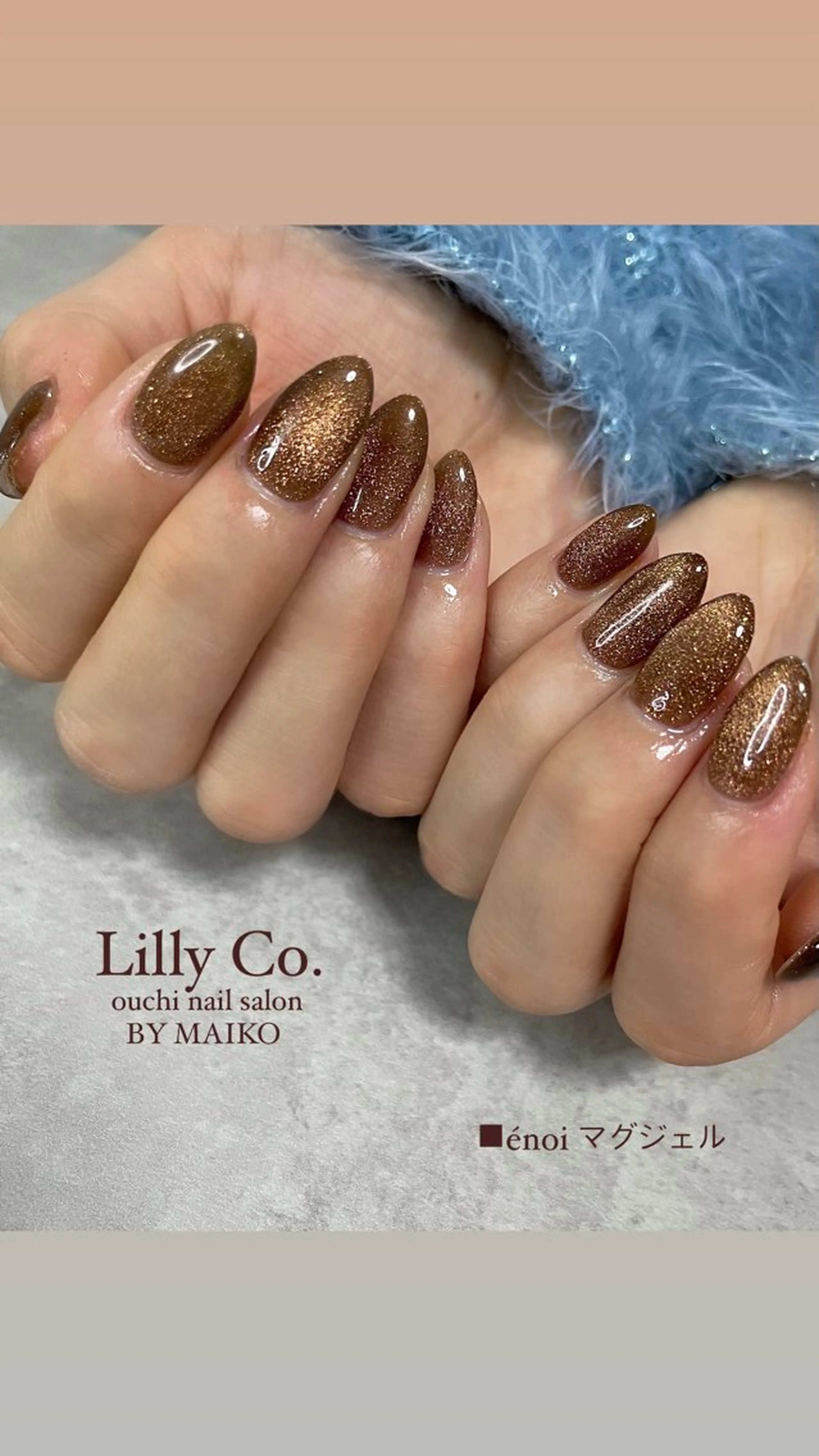 ネイル キラキラネイル ハンドネイル ハンドケア Lilly Co.のネイルデザイン