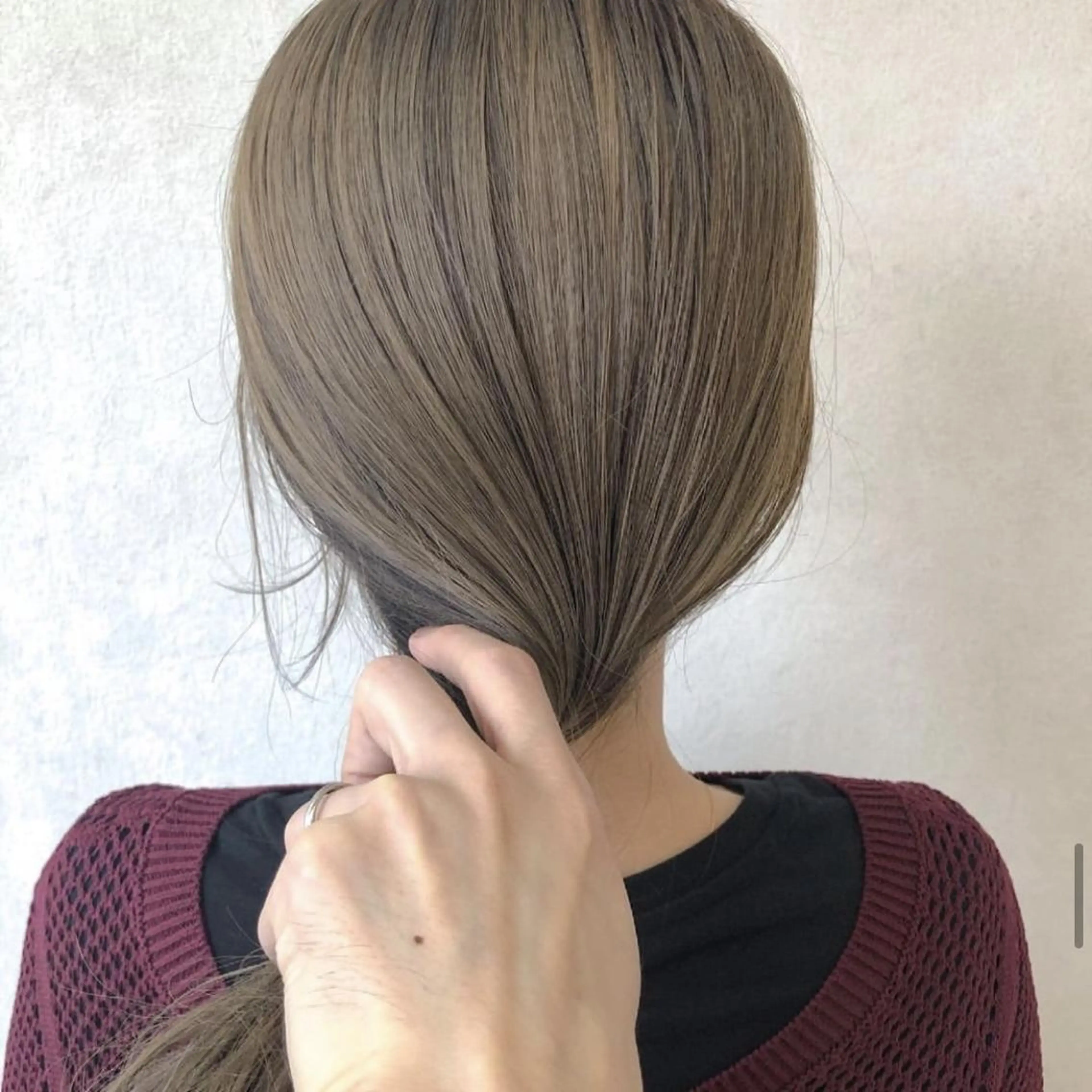 カラー 韓国ヘア/レイヤー /髪質改善【ミカベ】のヘアスタイル