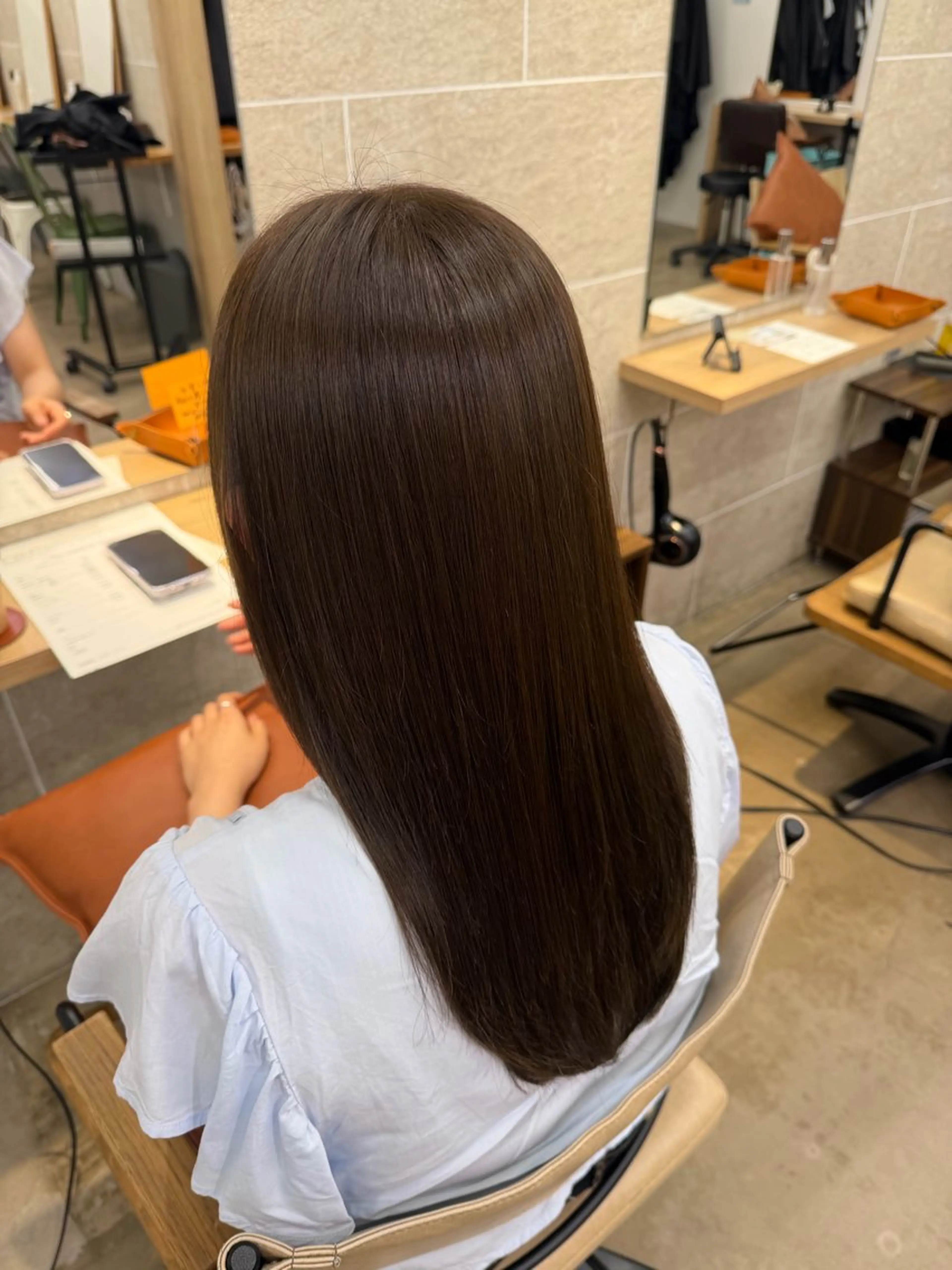 ロング 丸野 りなはのヘアスタイル