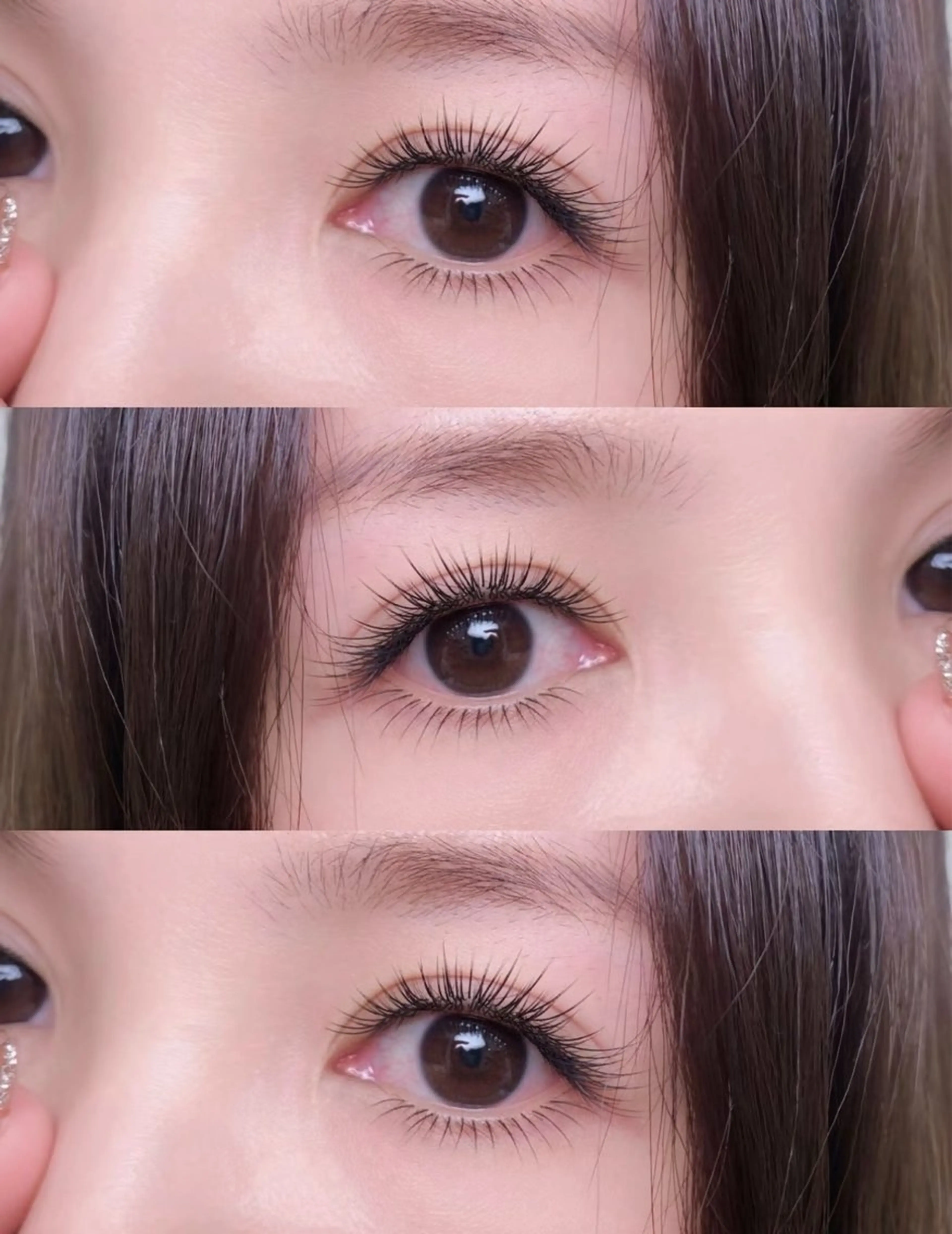 マツエク・マツパ フラットラッシュ ユミナガ ジンのマツエク・マツパデザイン