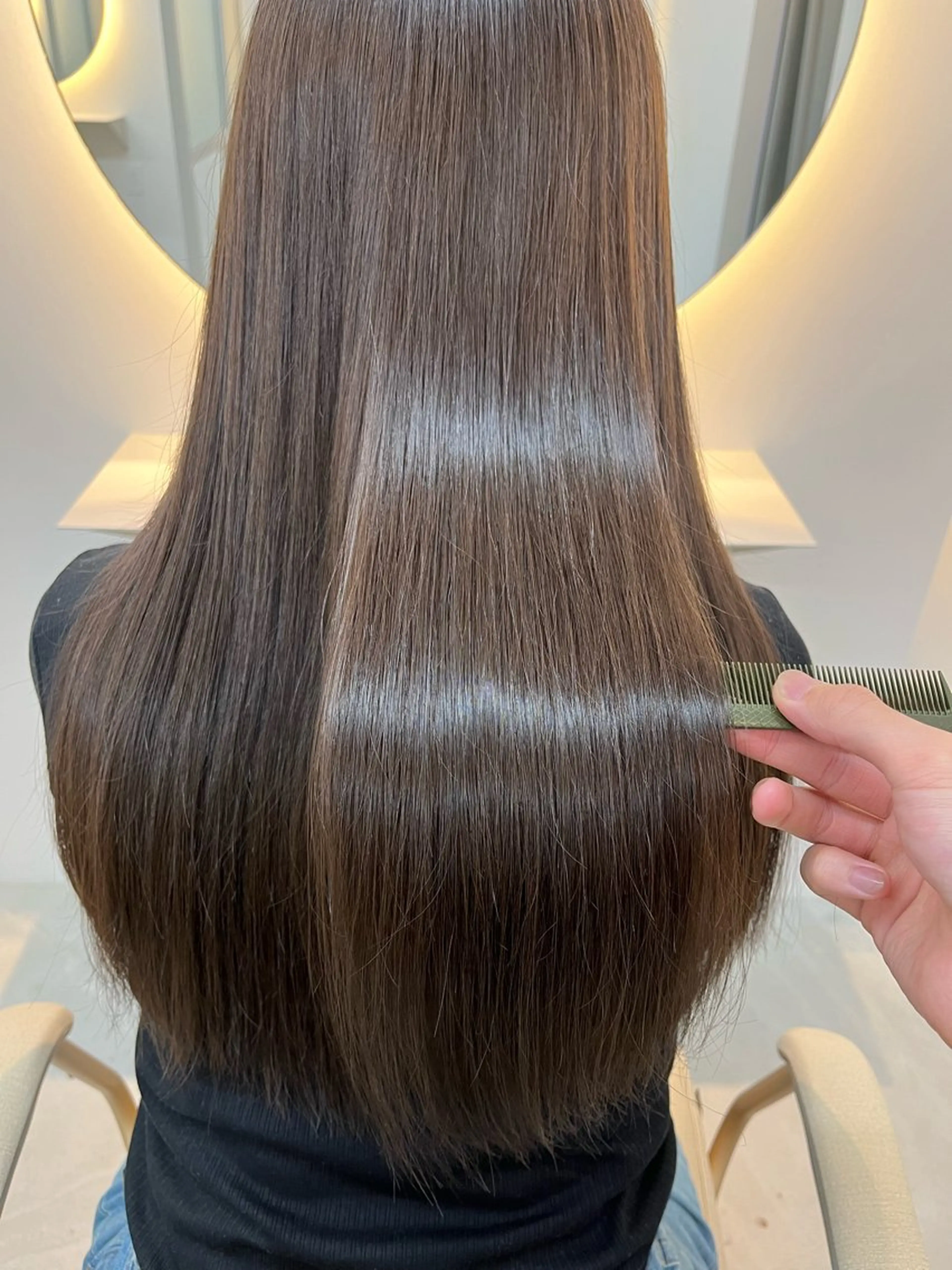 ロング 透明感カラー/艶髪/ 高城潤也のヘアスタイル