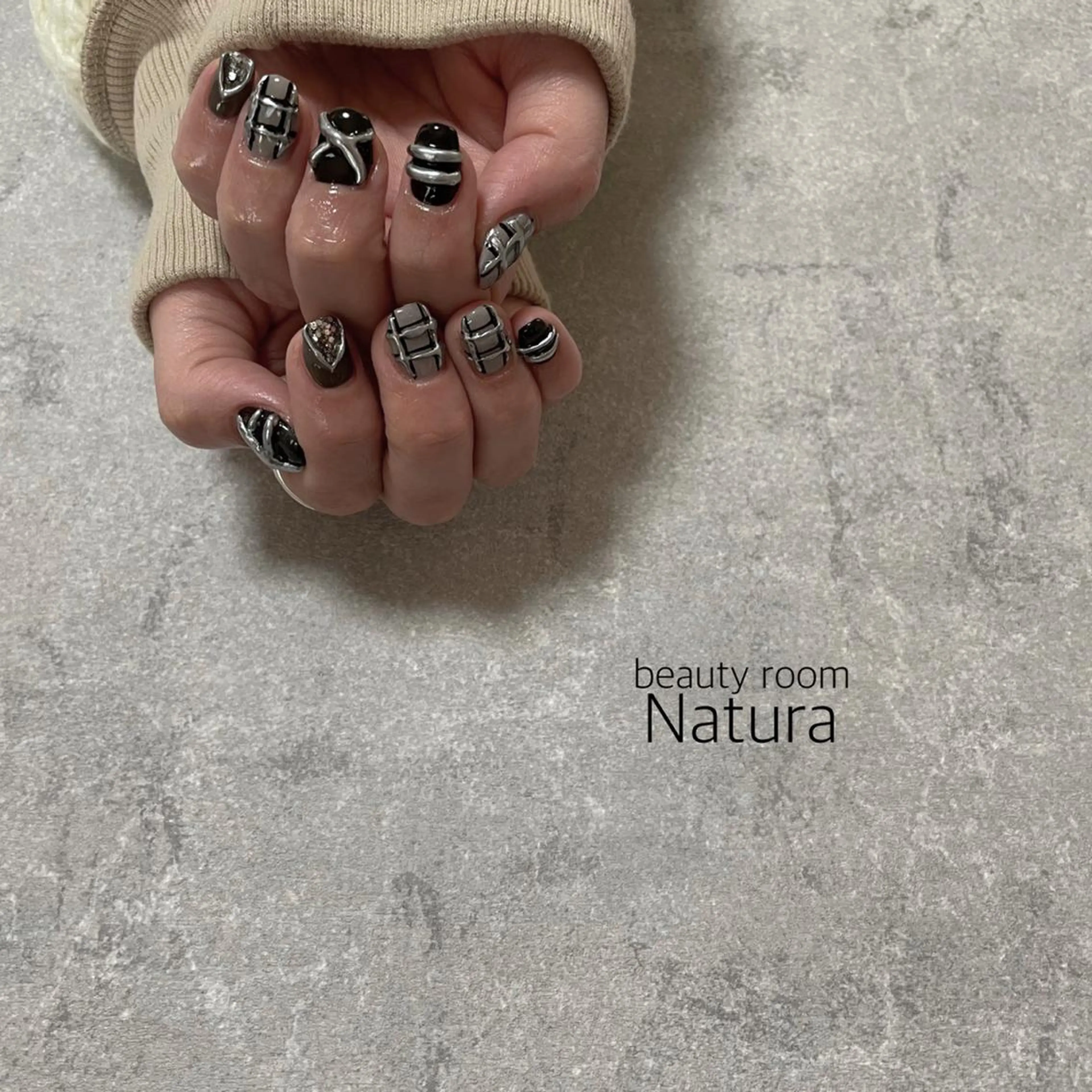 ネイル ハンドネイル beautyroom Naturaのネイルデザイン