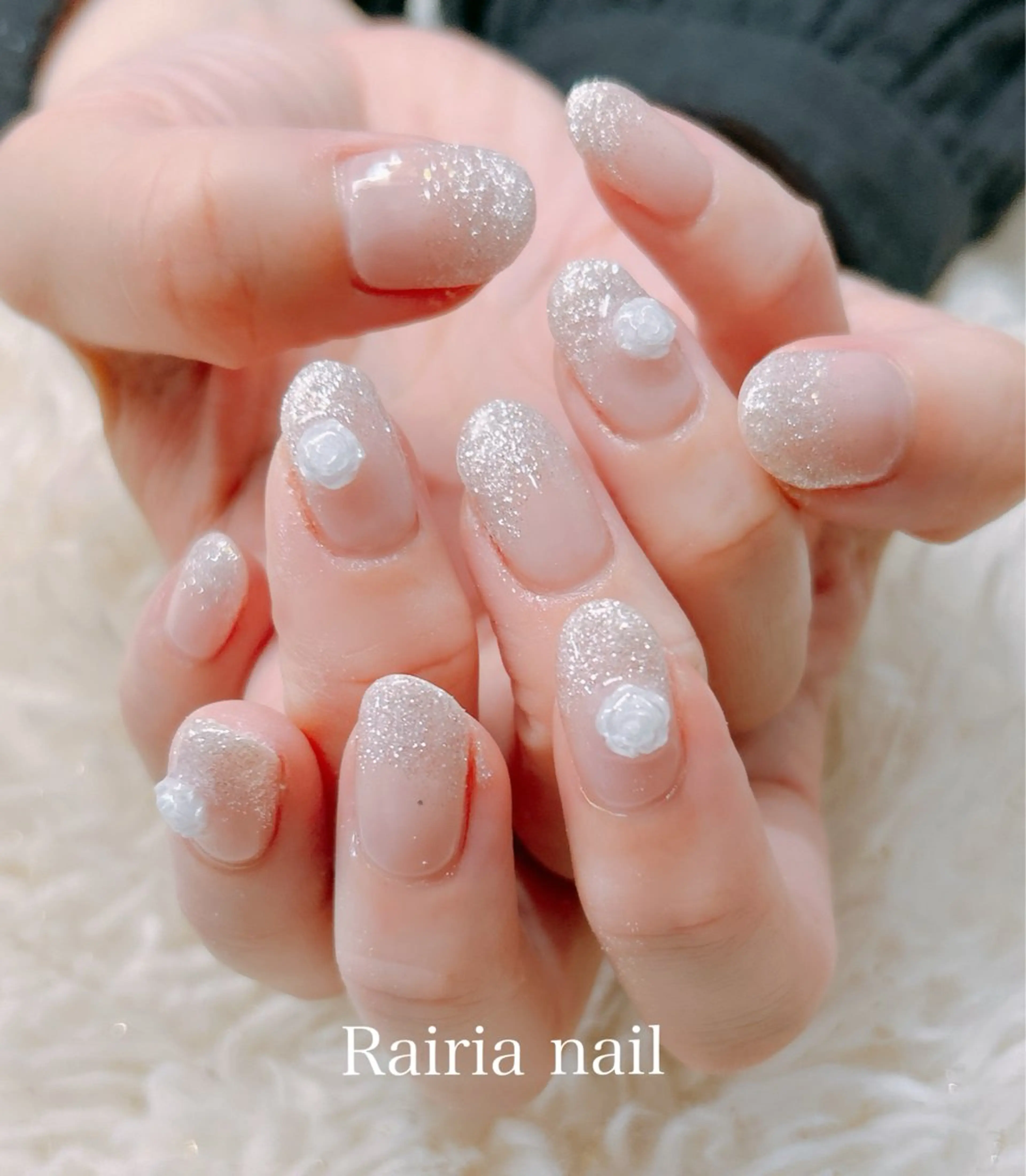 ネイル グリーン 持ち込み Rairia nail本八幡店のネイルデザイン