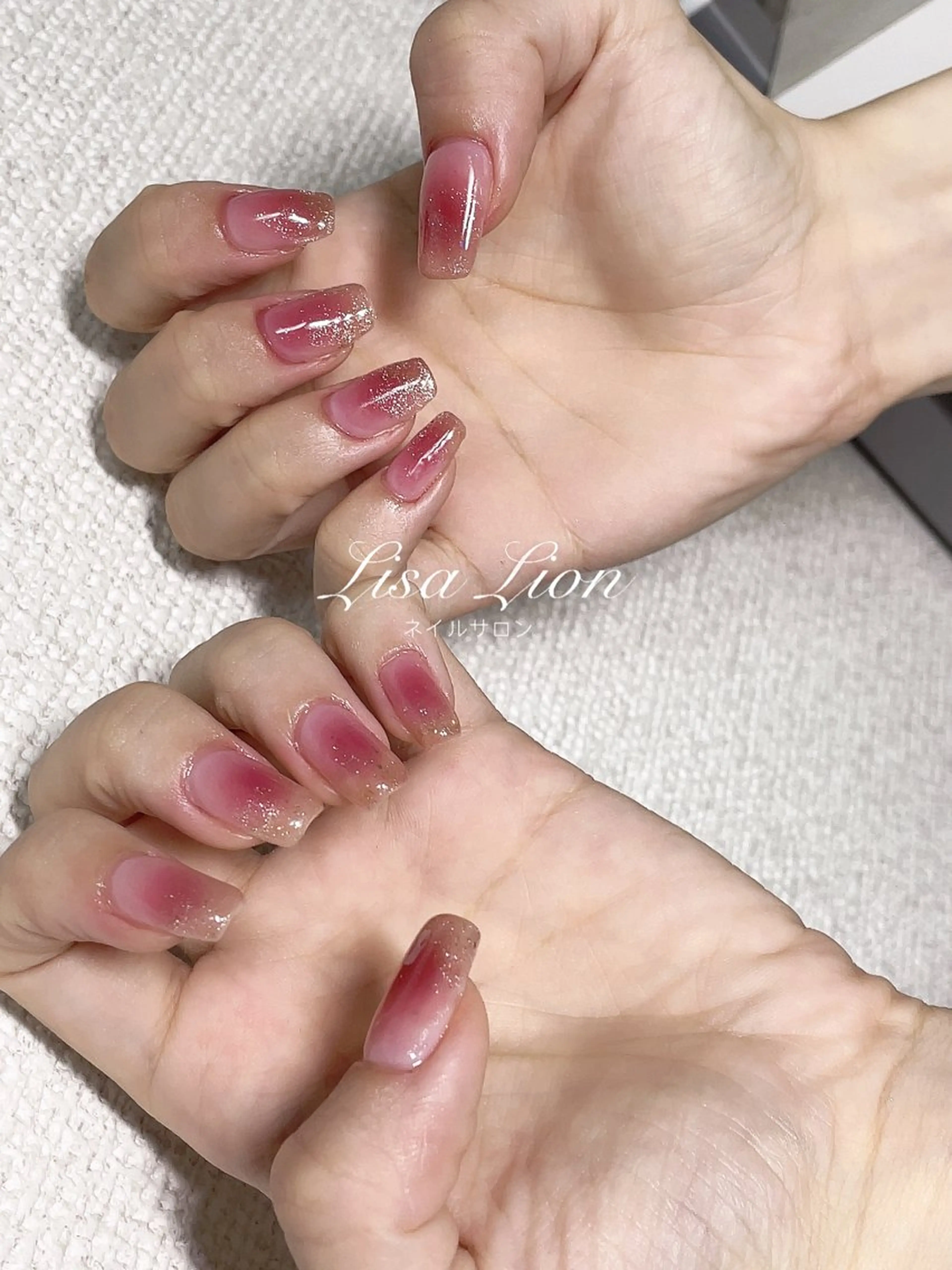 【定額コース】人気No.1⭐️ チークネイル、グラデーションネイル、ニュアンスネイル💅選べるデザイン　150分の写真