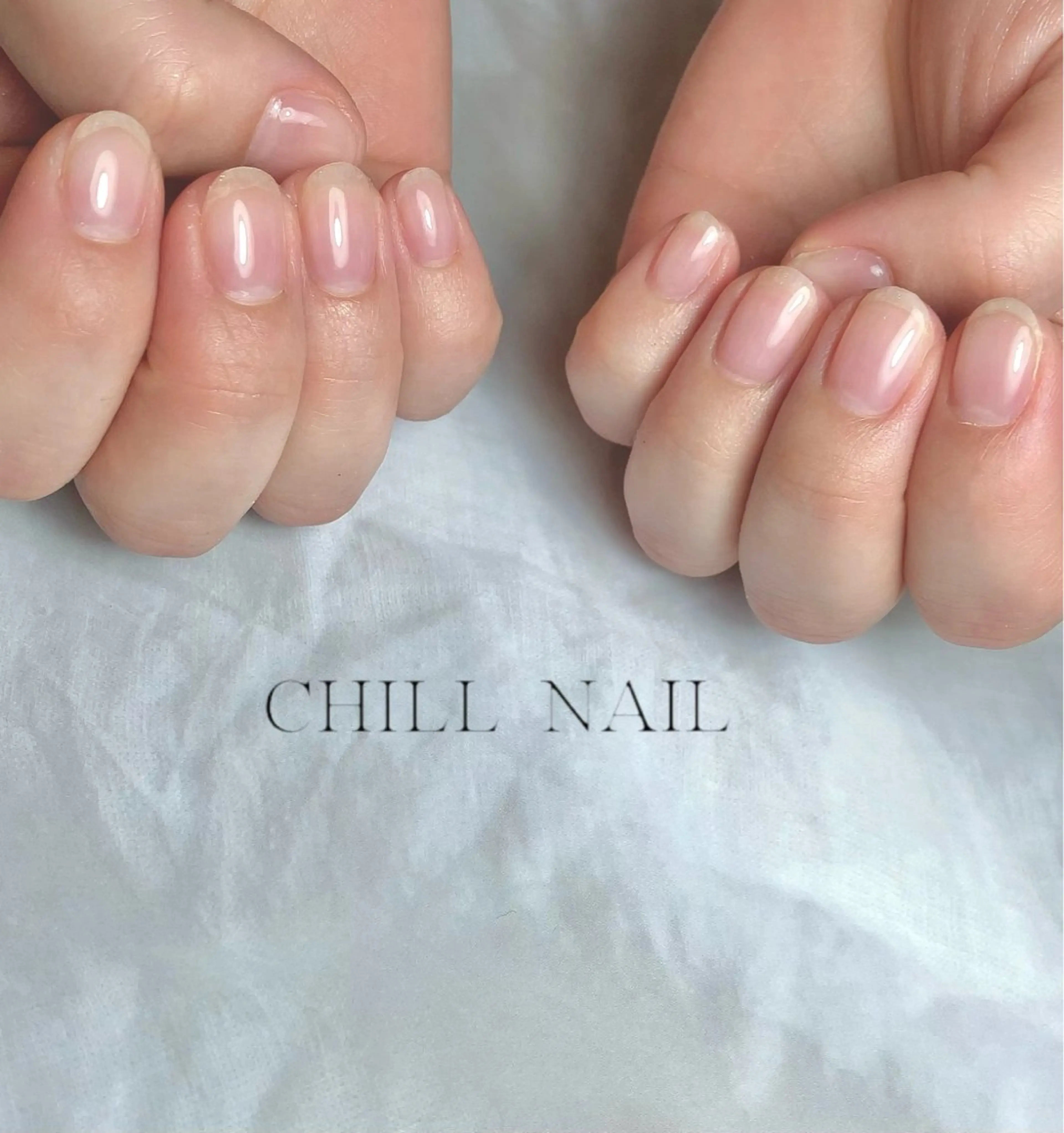 ネイル クリアネイル ジェルネイル CHILL NAILのネイルデザイン
