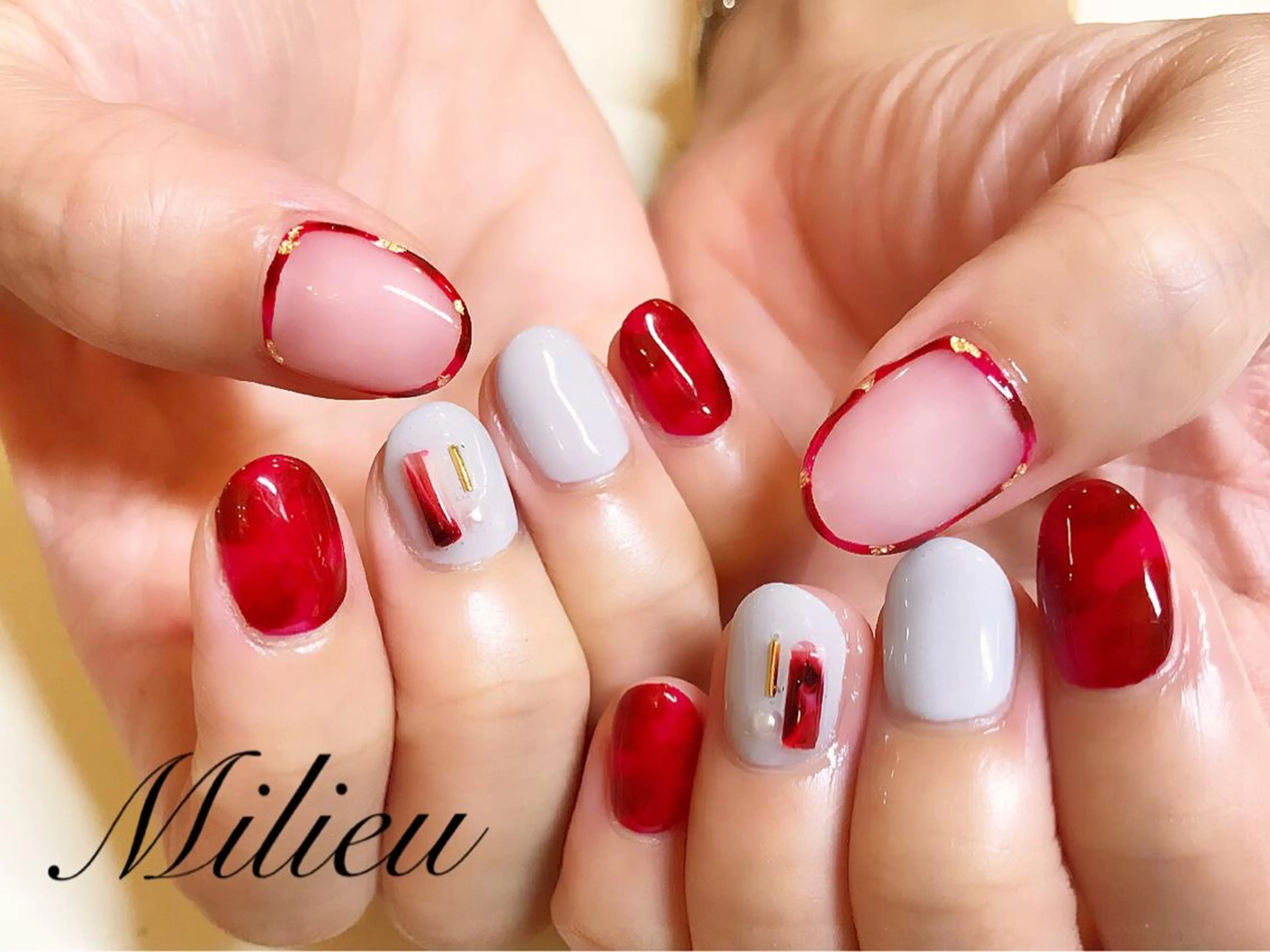 ネイル ジェルネイル 吉澤 圭のネイルデザイン