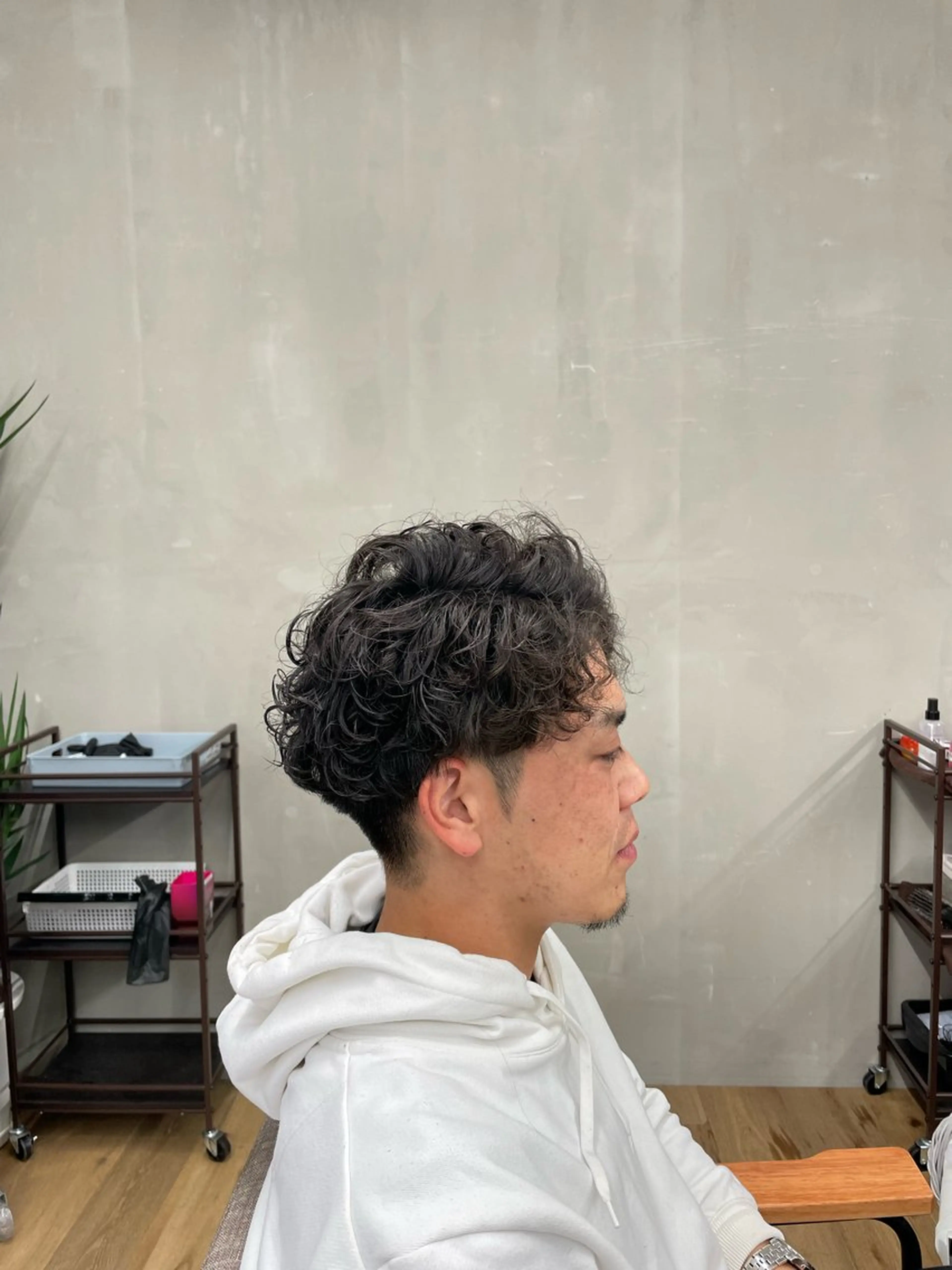 メンズ スペインカール 天神大名/パーマ特化 /ケントのヘアスタイル