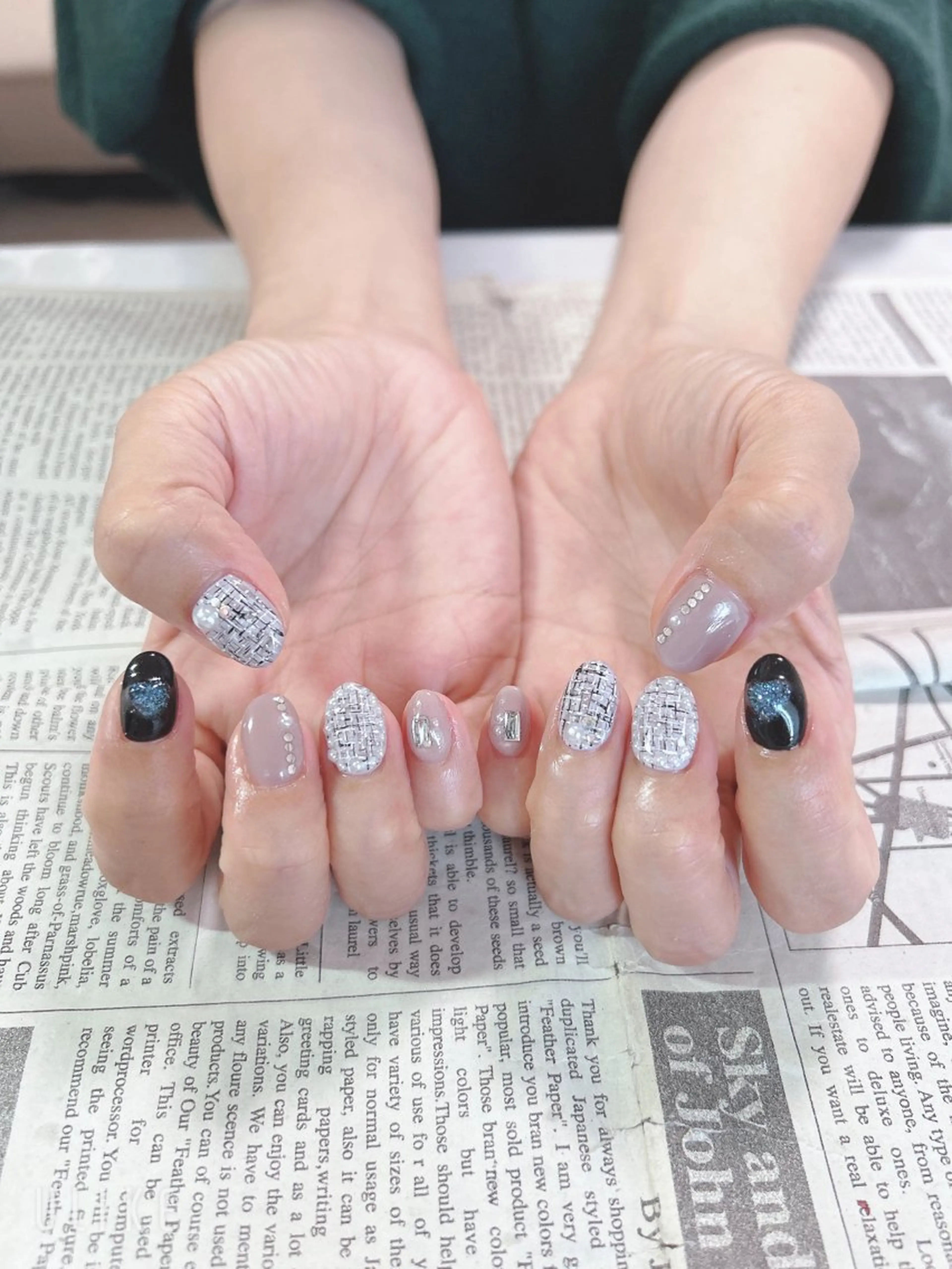 ネイル ハンドネイル ハンドケア 森山 舞のネイルデザイン