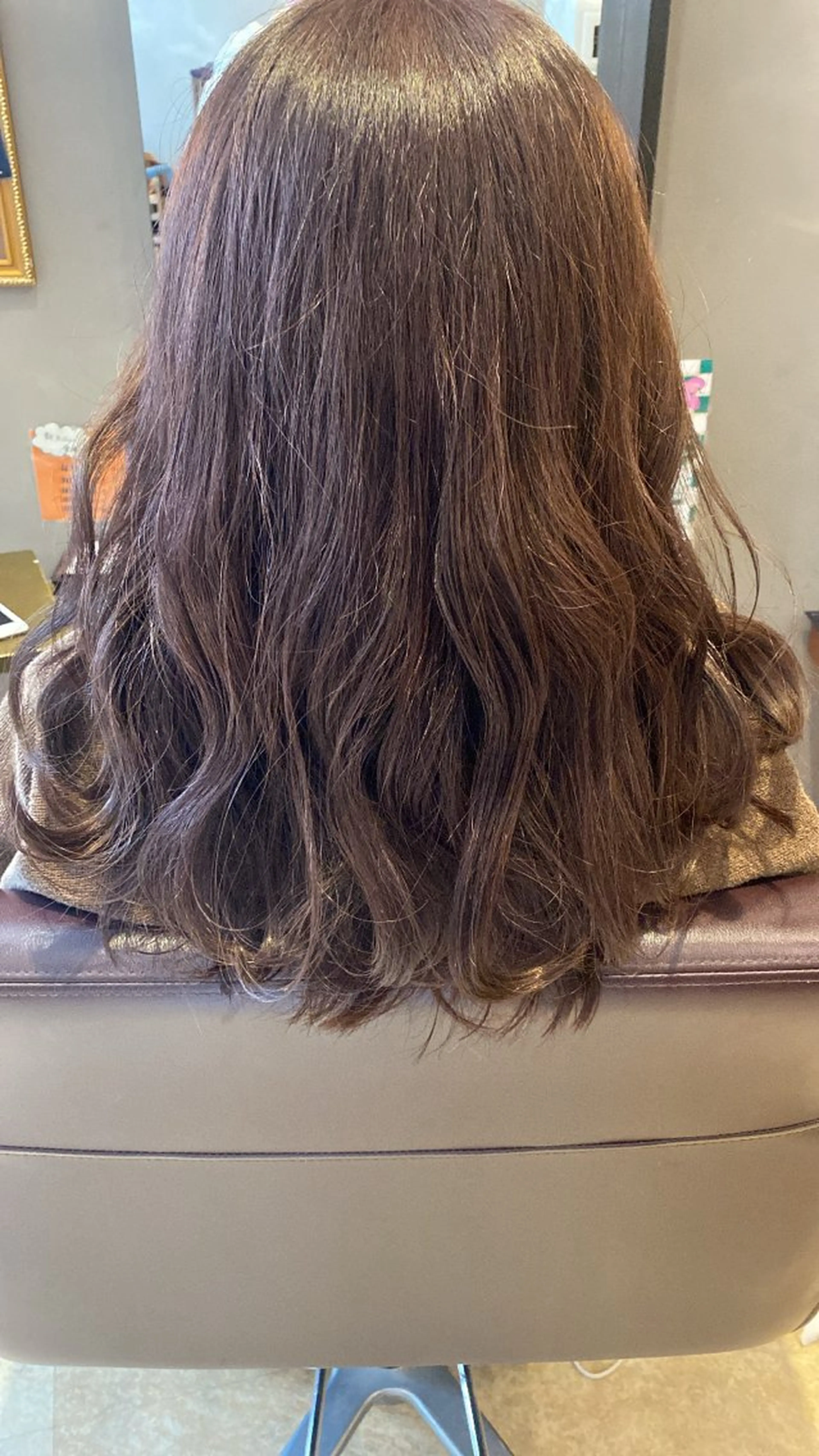 ロング カラー 佐々木 恵のヘアスタイル