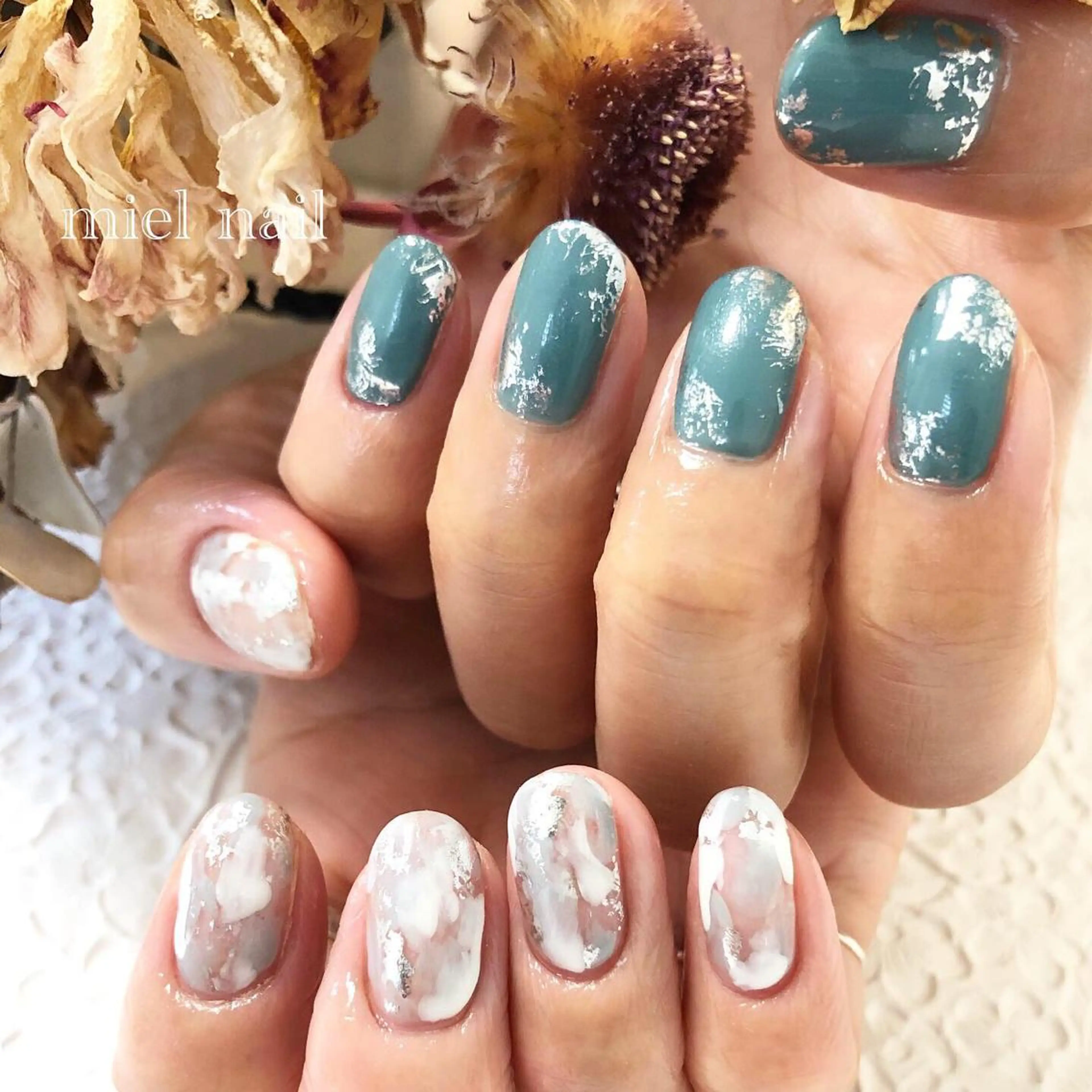 ネイル ハンドネイル miel nailのネイルデザイン