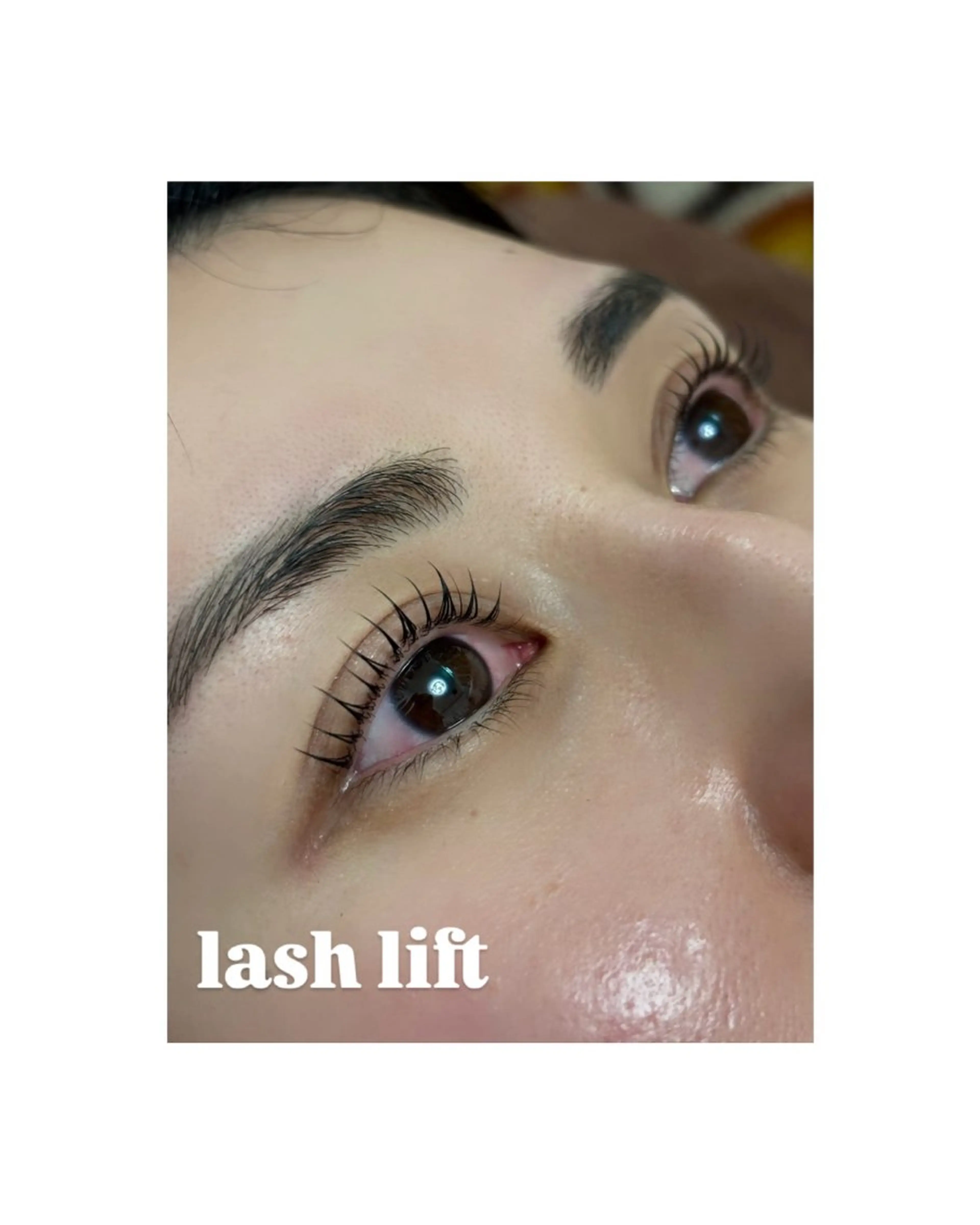 上まつ毛パーマ　モデル募集の写真