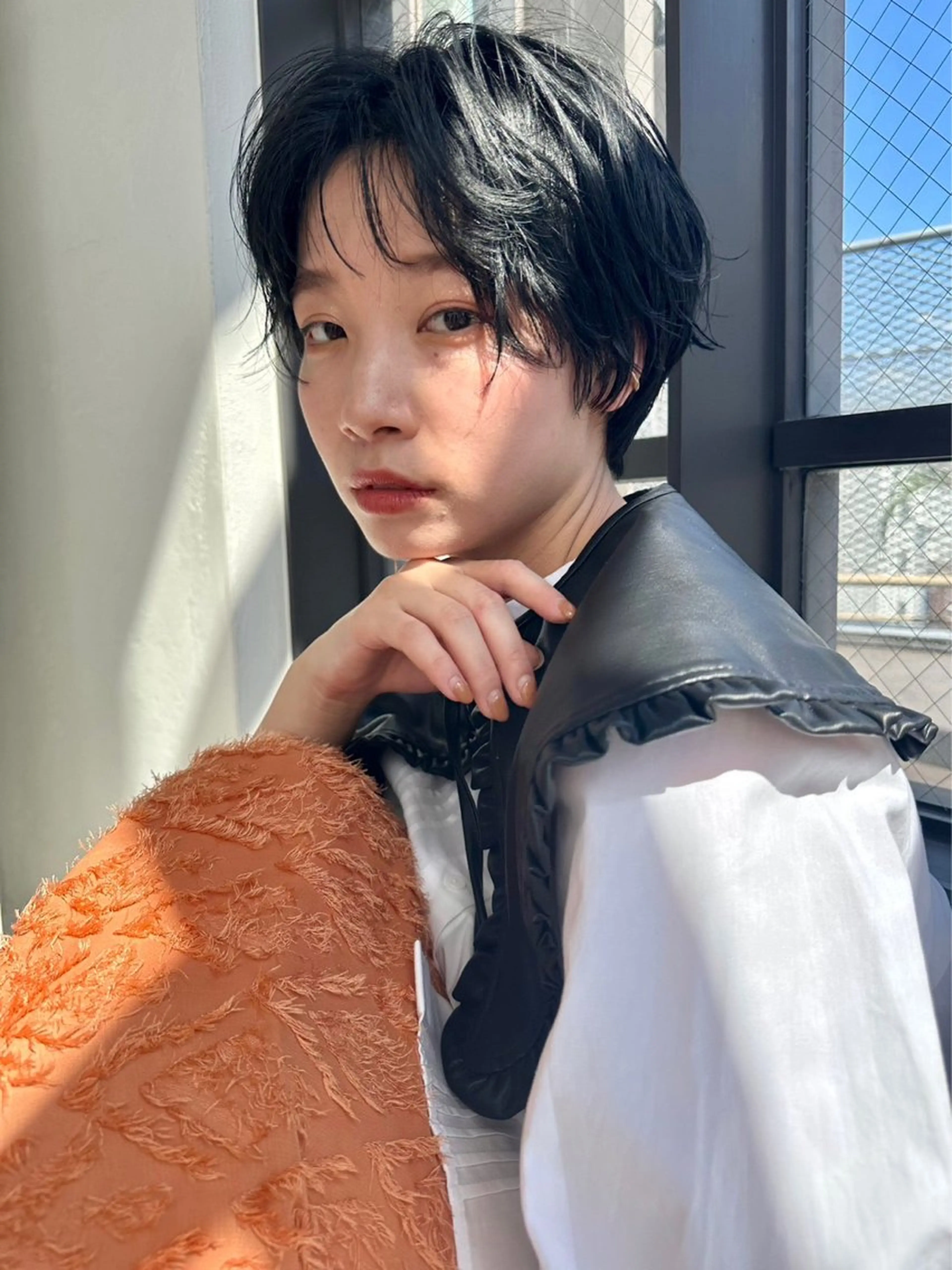 ショート カット 鳥羽 正治のヘアスタイル