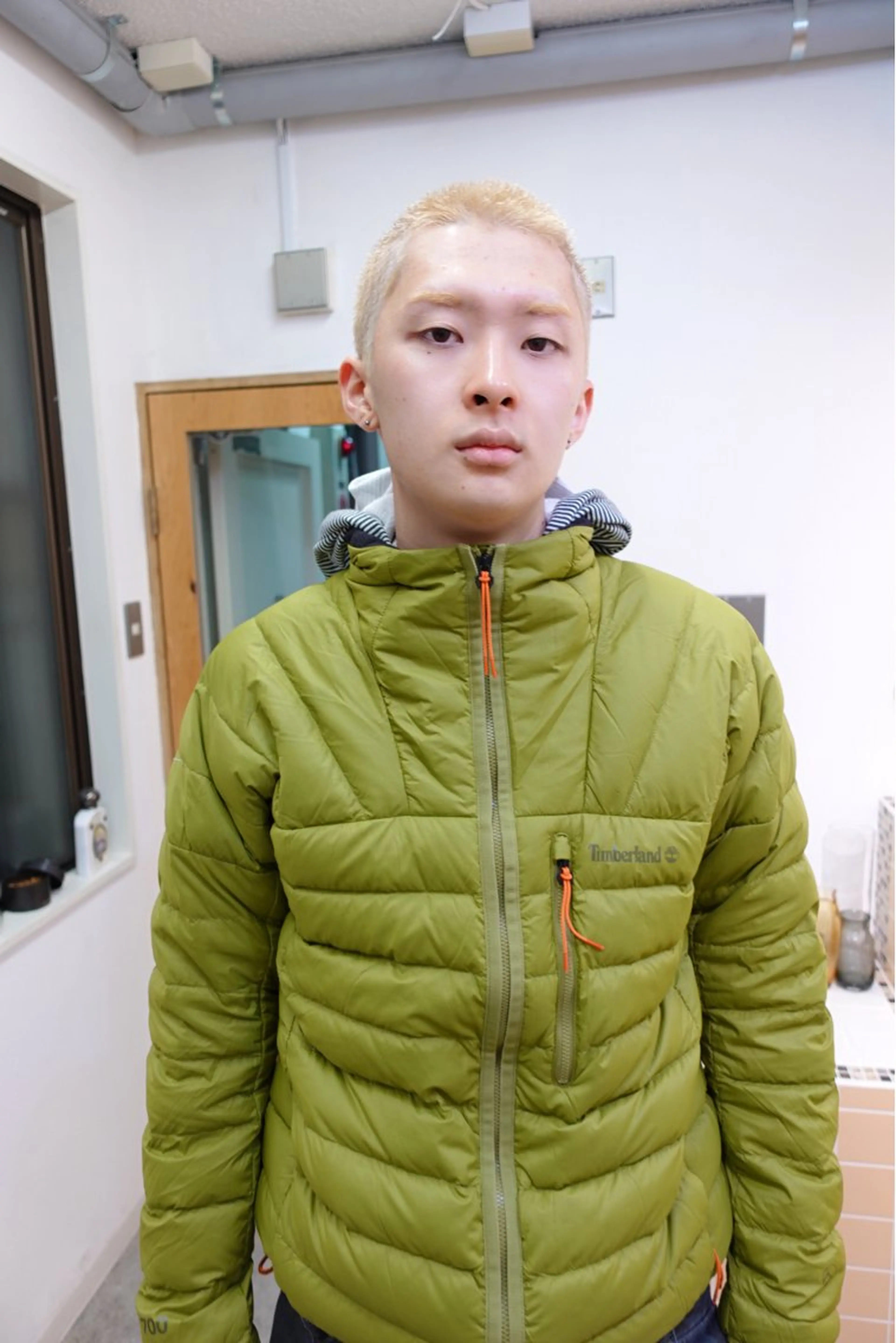 カラー メンズ nishido ハイライト/パーマのヘアスタイル