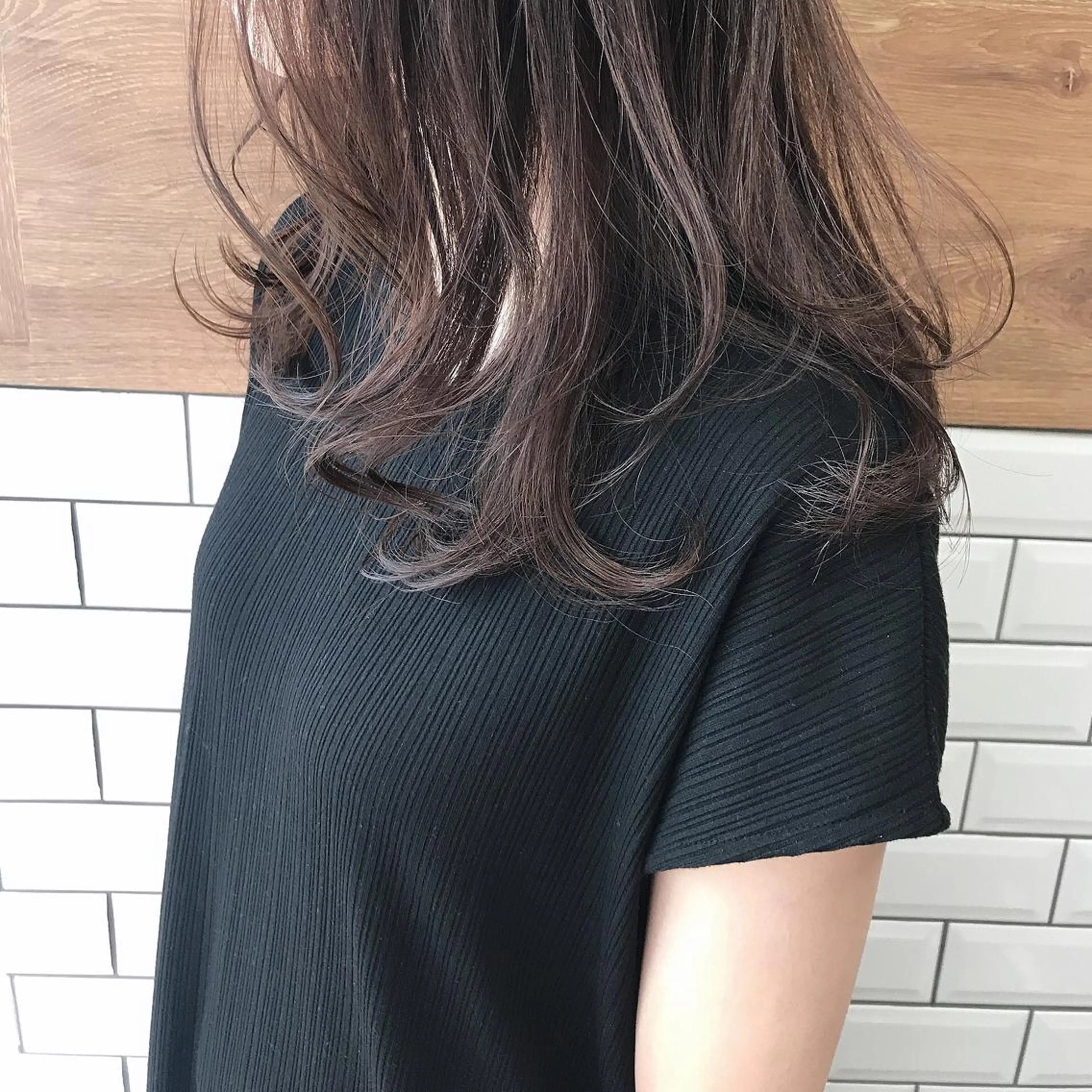 ロング パーマ * 透明感カラー c h i h o *のヘアスタイル