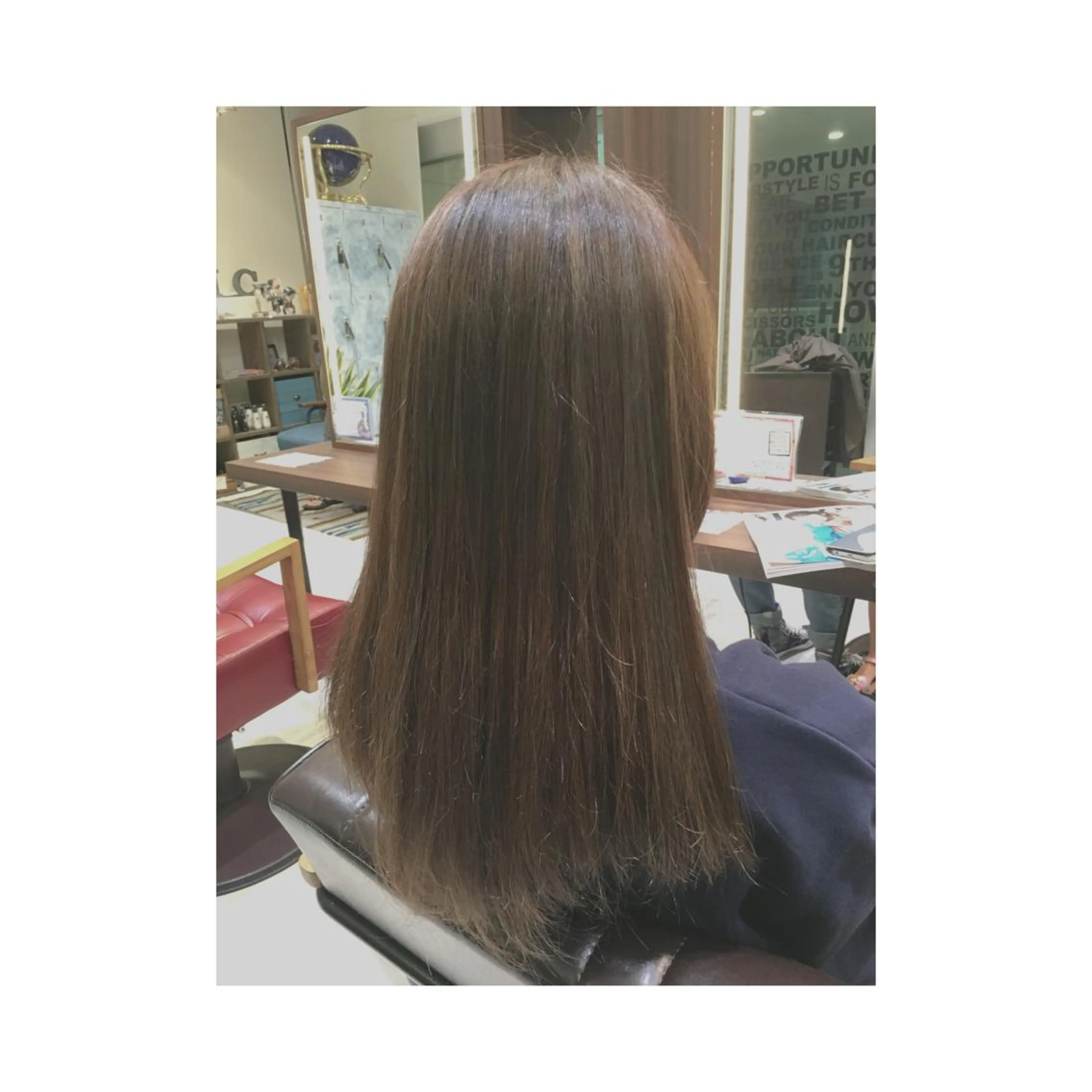 ロング カラー なかの たくみのヘアスタイル