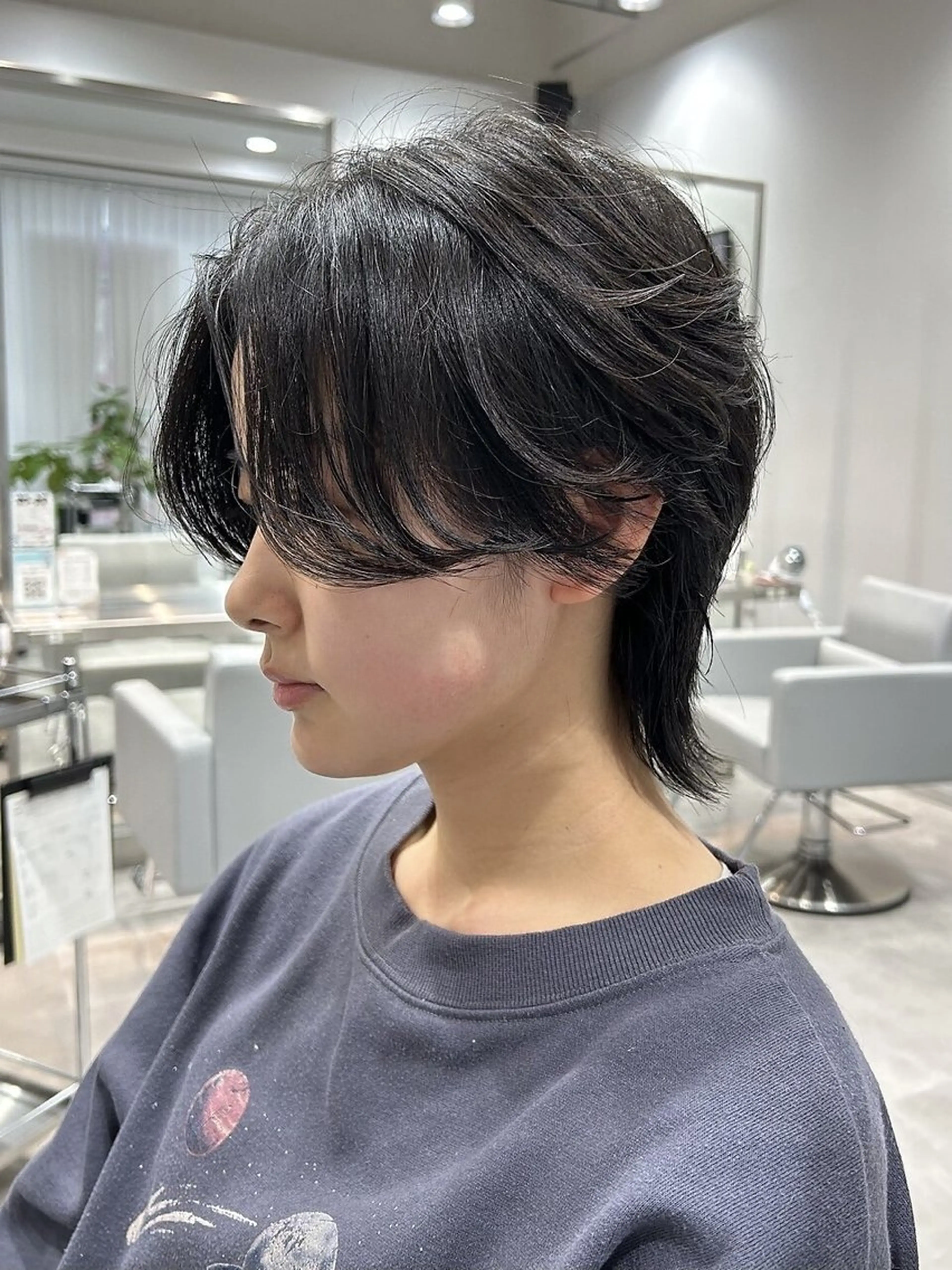 ショート パーマ カット パーマ ヘアセット Hair&Make Allureのヘアスタイル