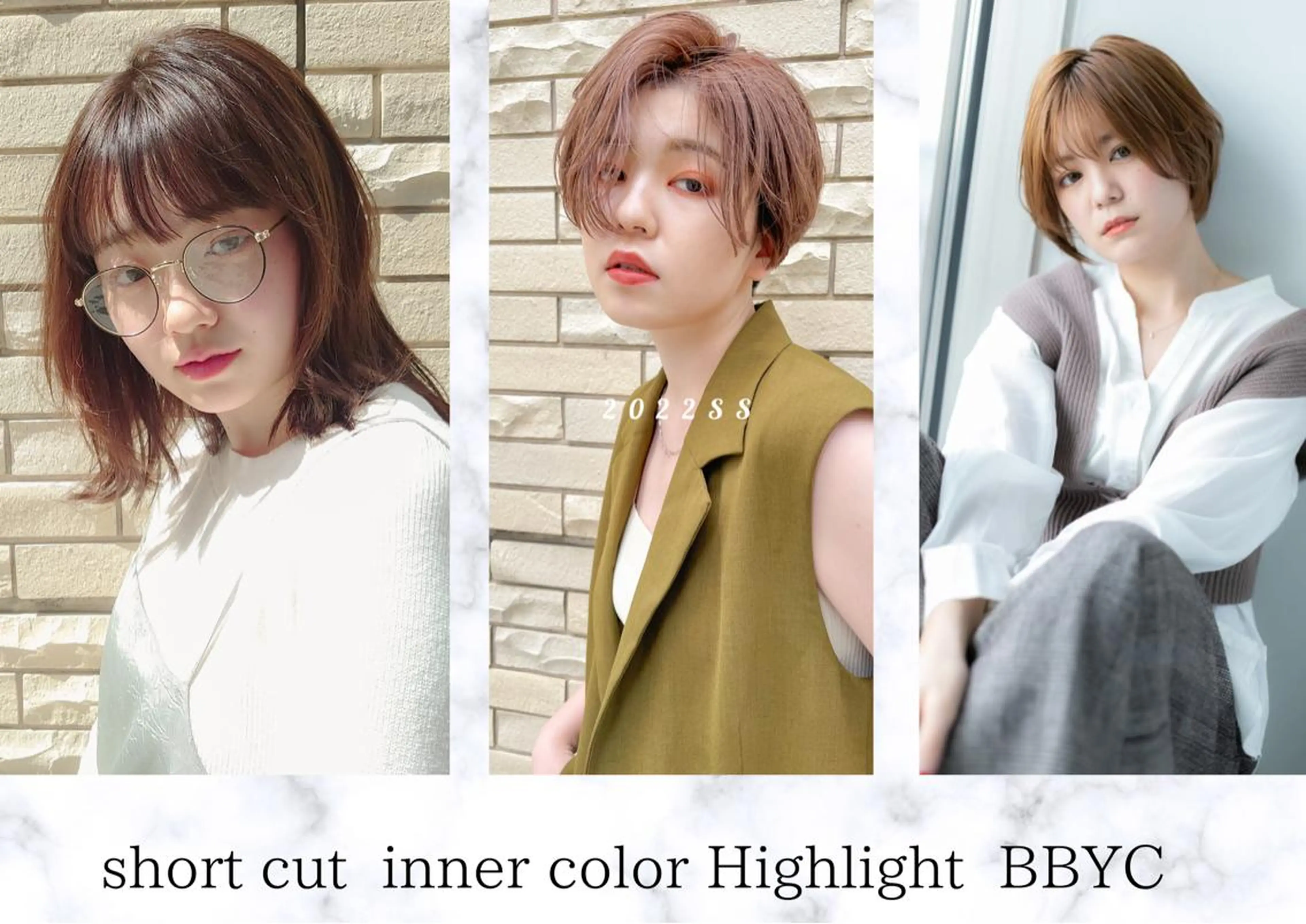 ショート カラー 髪質改善/ブリーチ 田代 龍我のヘアスタイル