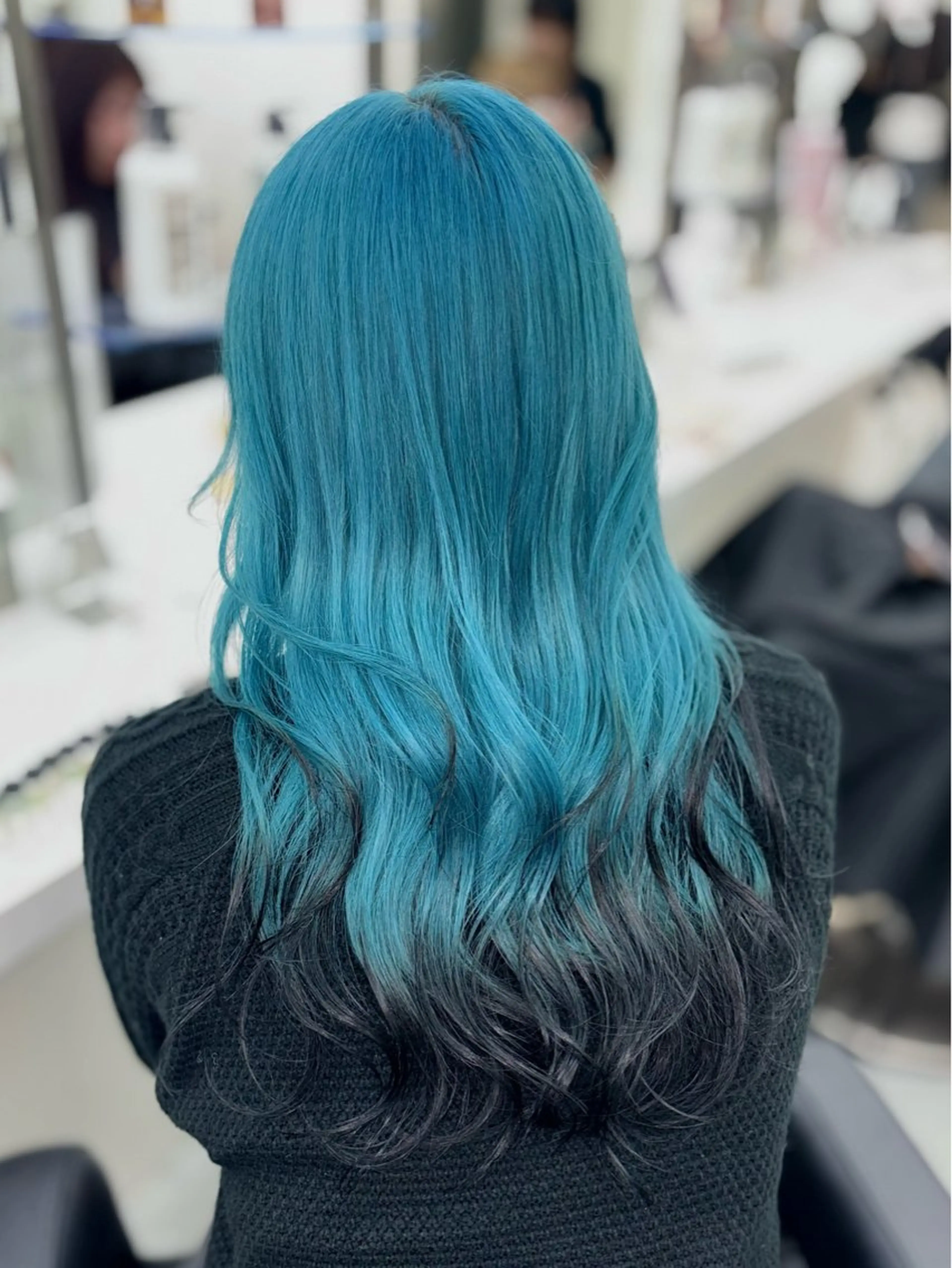 ロング カラー ヘアカラー ヘッドスパ ヘアセット 🫧韓国風透明感 ヘア🫧towaのヘアスタイル