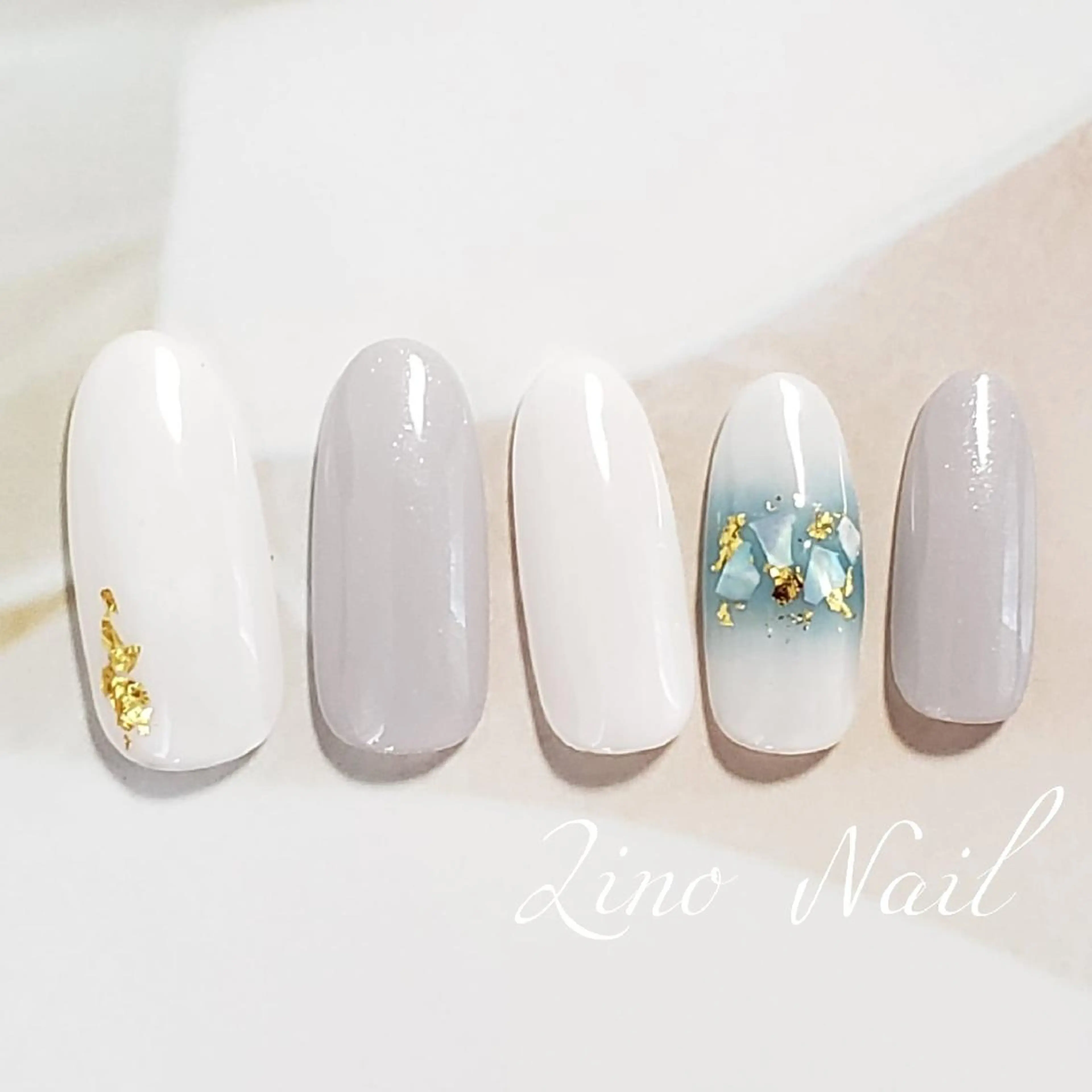 ネイル チークネイル ジェルネイル ニュアンスネイル ワンカラーネイル パラジェル Lino Nailのネイルデザイン
