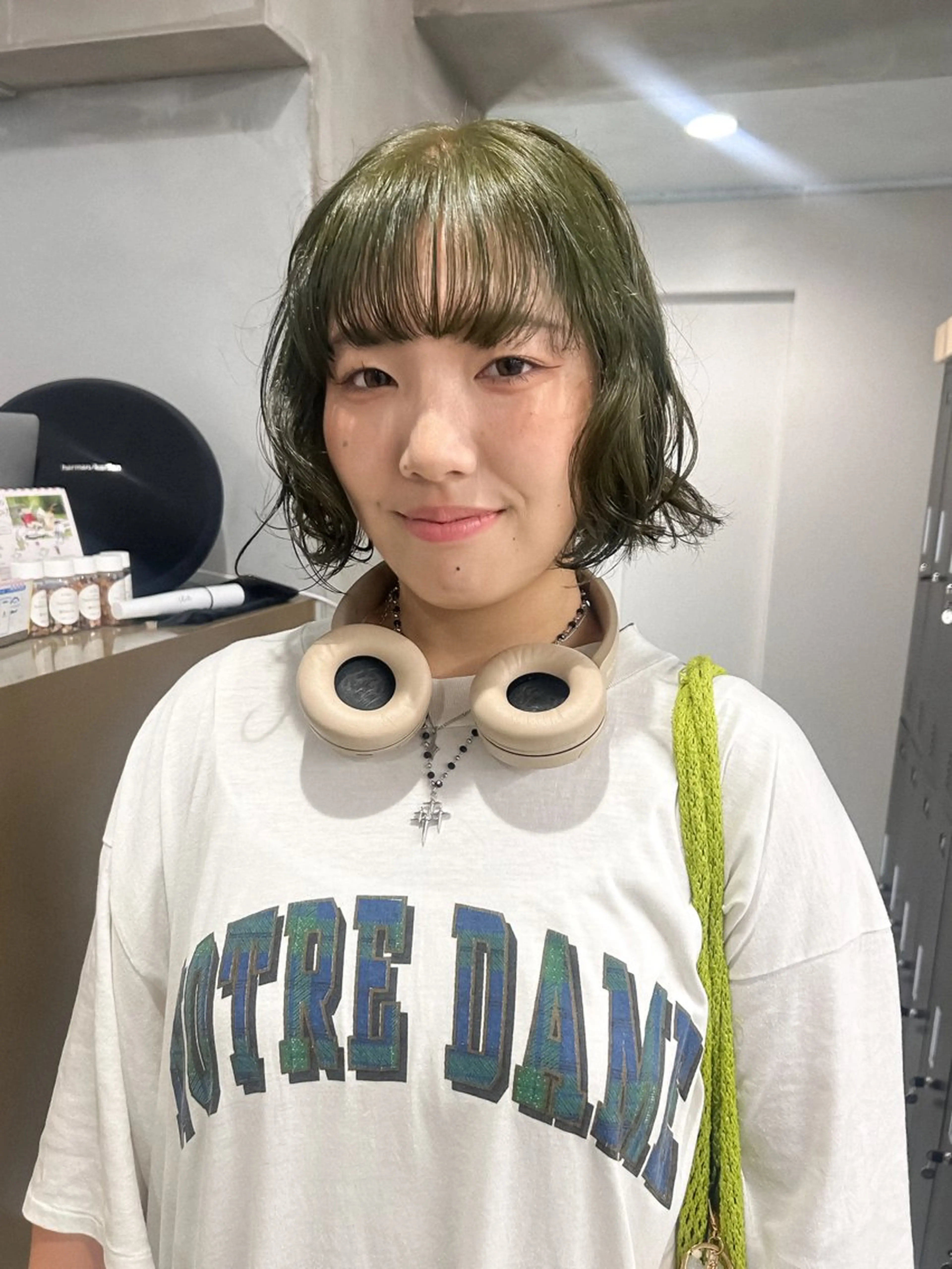 ショート カラー 原田 朱里のヘアスタイル