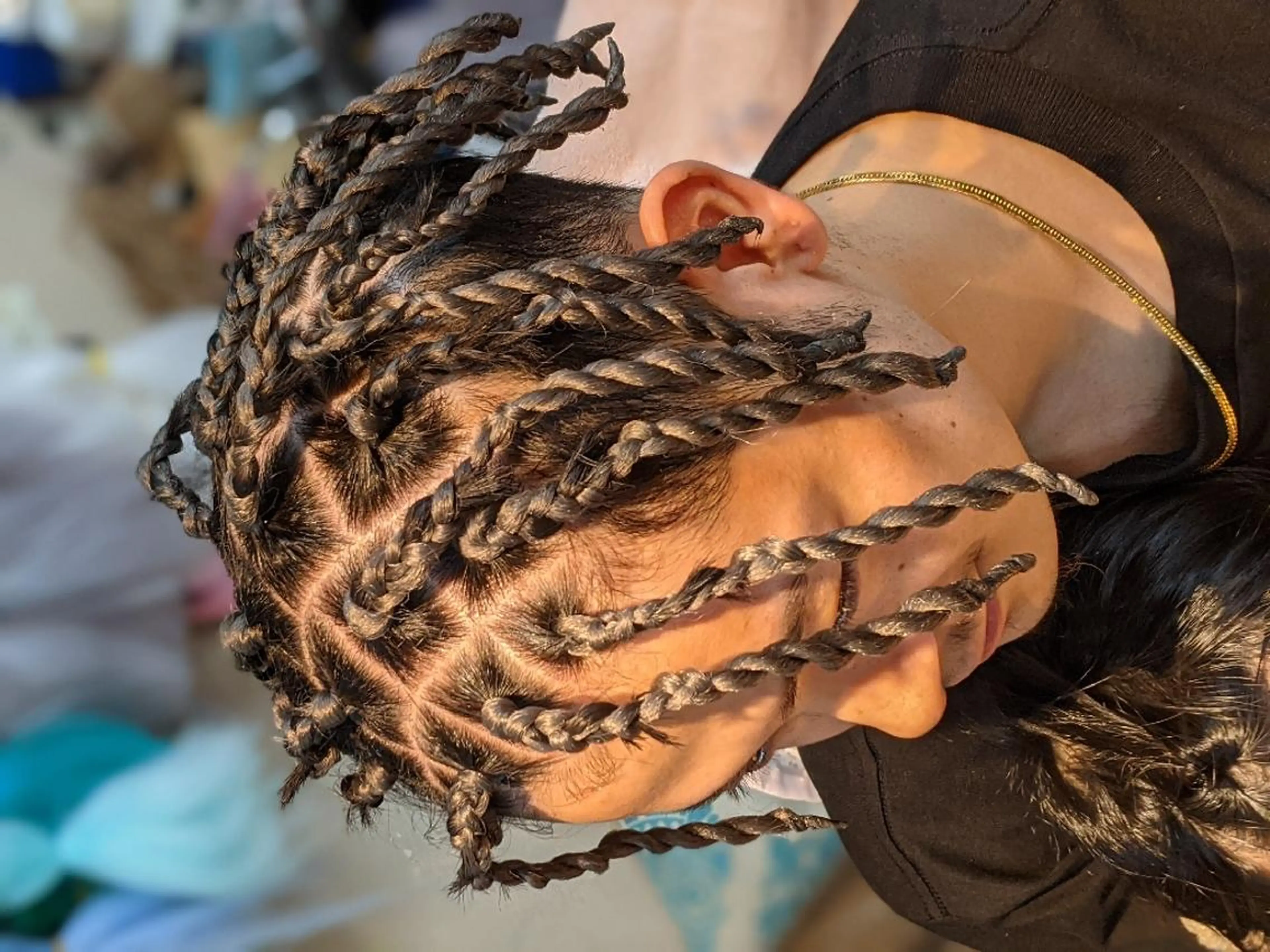 メンズ エクステ scamp ★のヘアスタイル