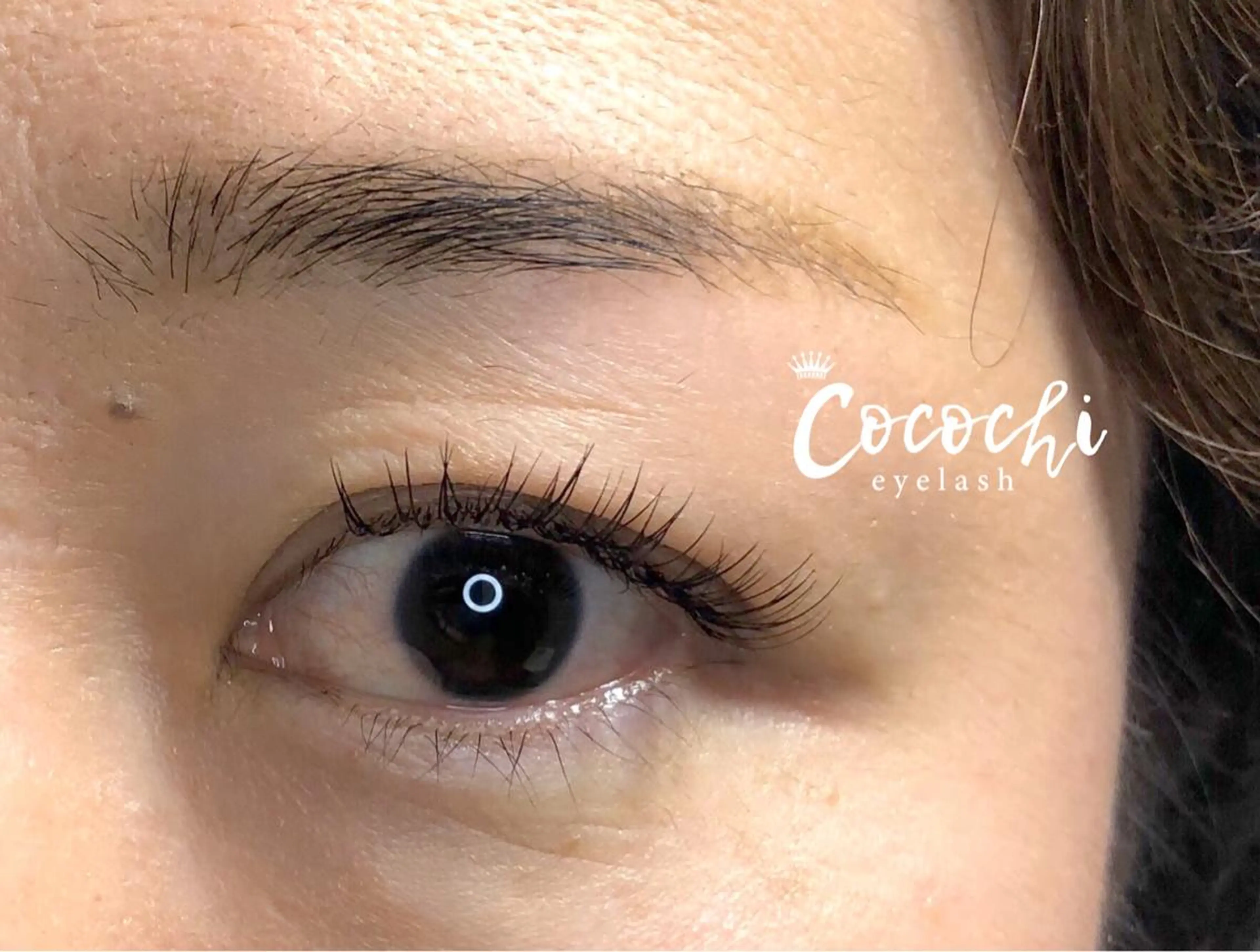 マツエク・マツパ フラットラッシュ ran cocochiのマツエク・マツパデザイン