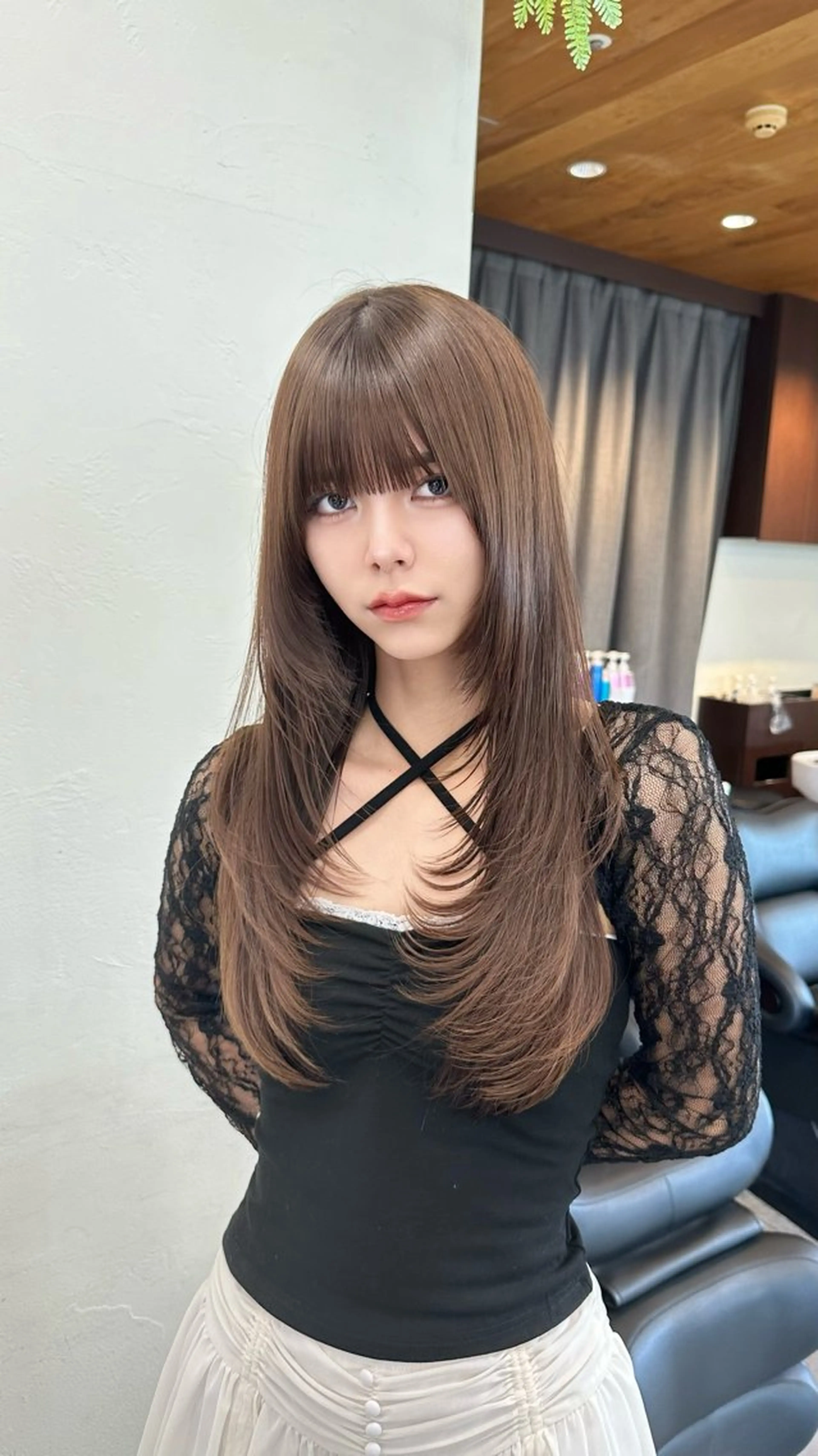 ロング カラー ヘアアレンジ カット ヘアカラー トリートメント ⭐️銀座/ショート/ 艶カラー/りょうがのヘアスタイル