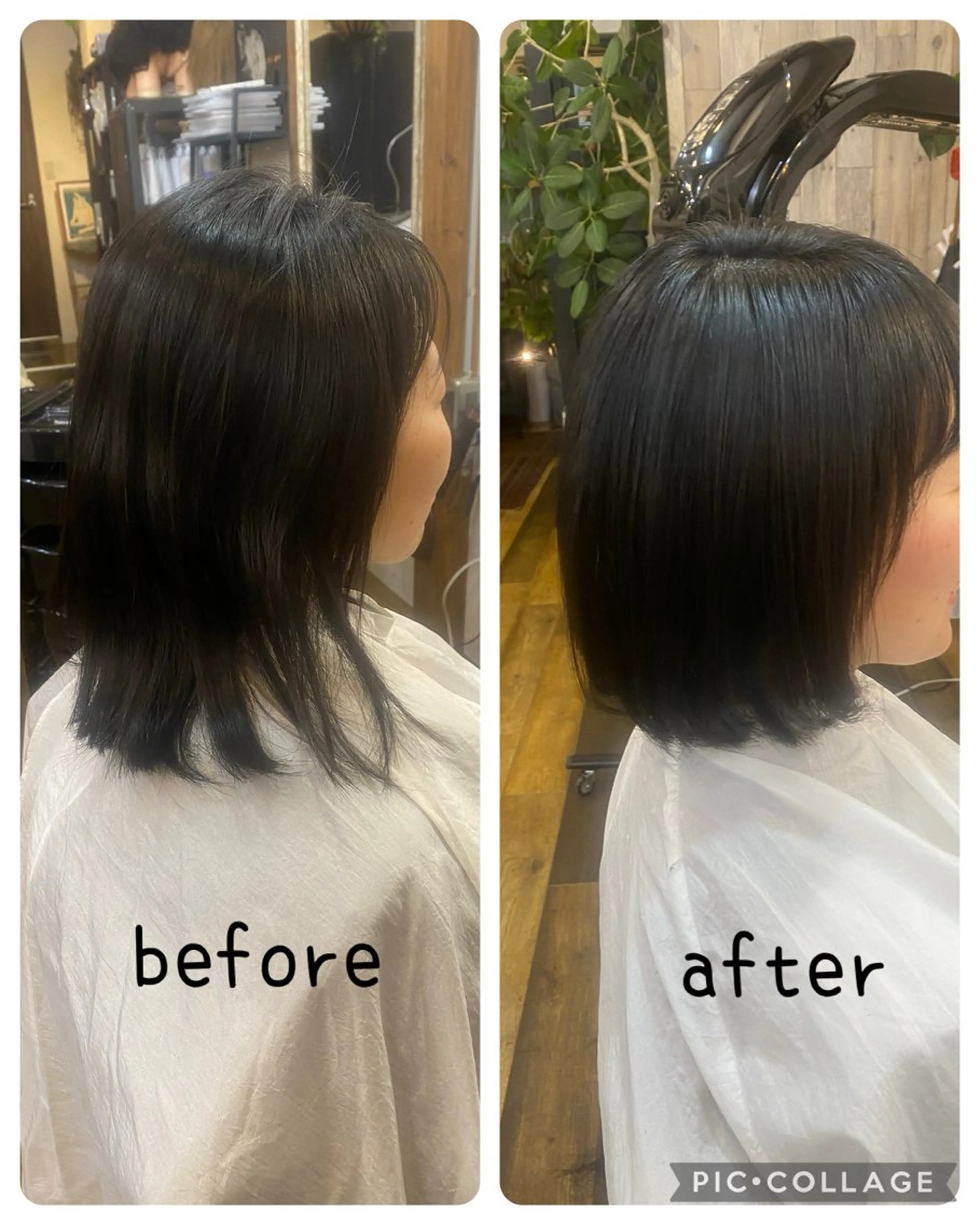 ミディアム ボブ ひばりカット🌈石井 里佳のヘアスタイル