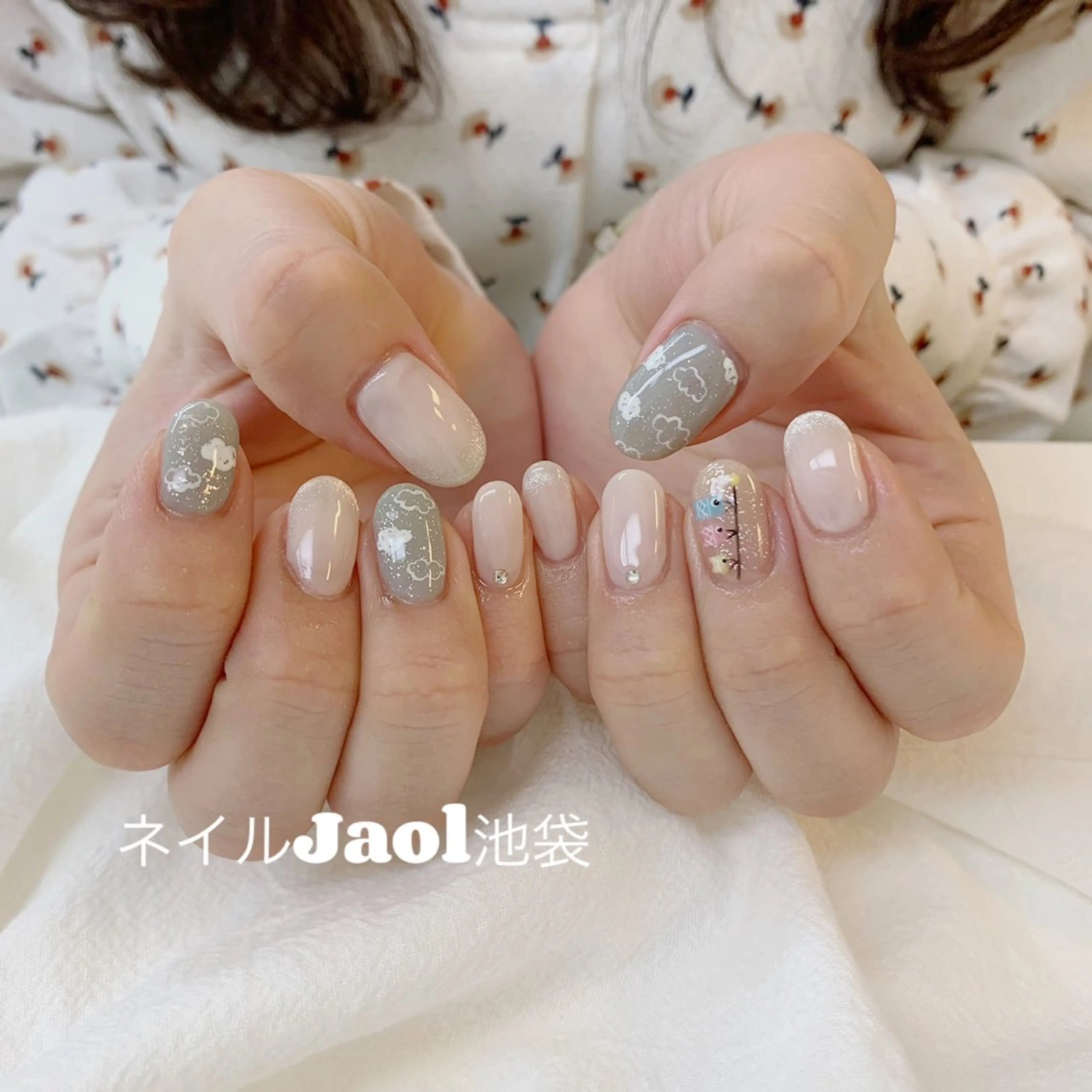 ミディアム ネイルJaol 池袋のネイルデザイン