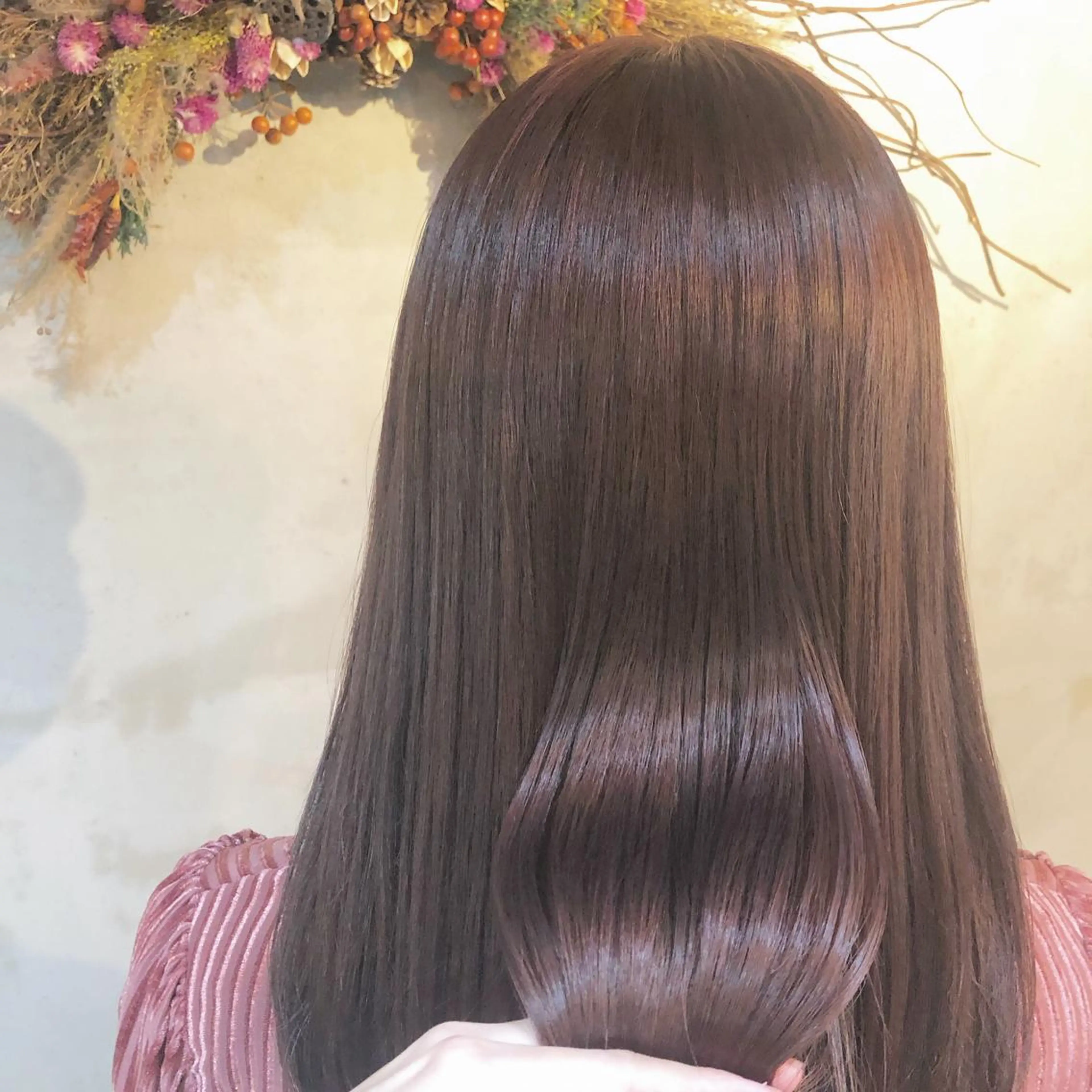 ロング ハイライト 髪質改善 トリートメント sano sayakaのヘアスタイル